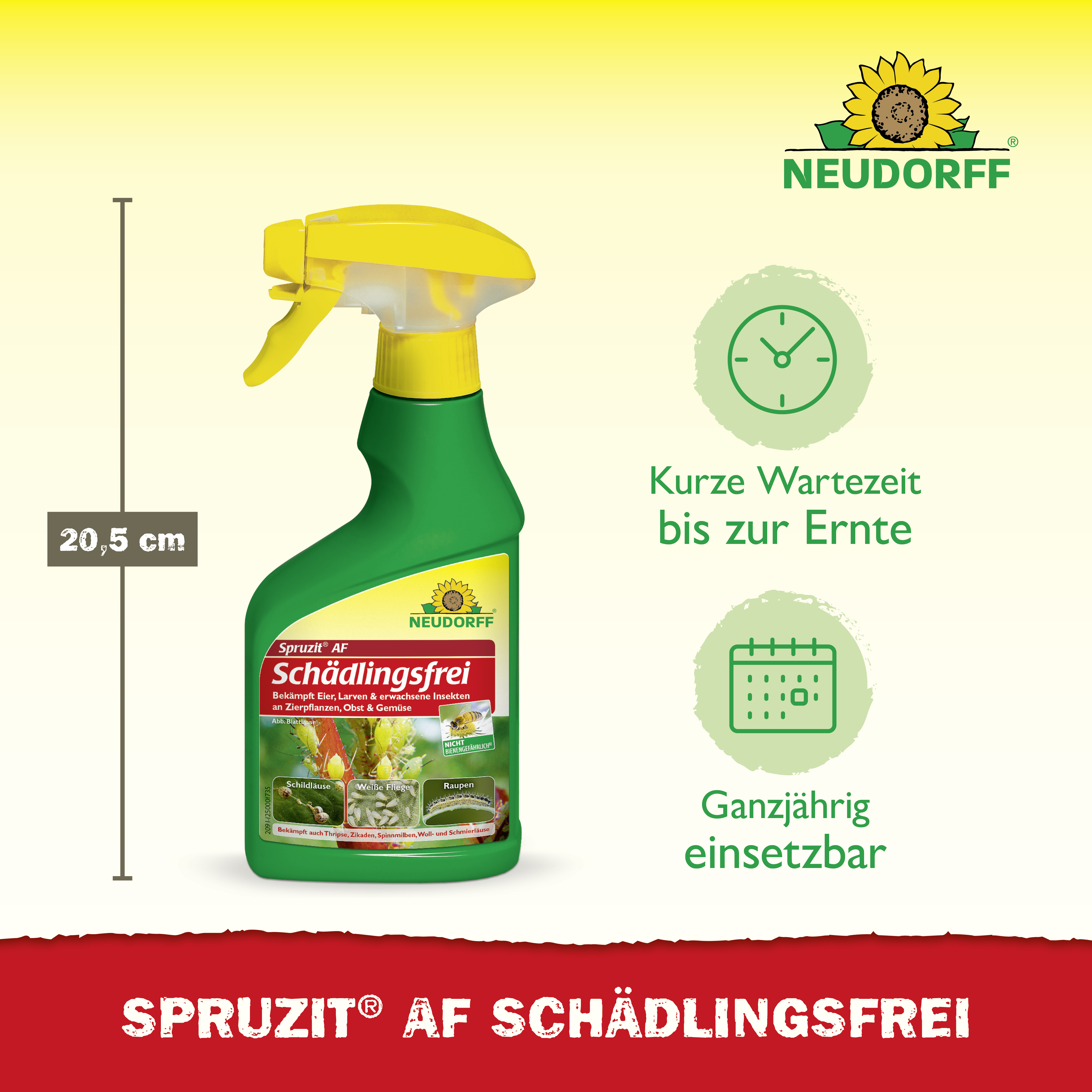 Neudorff Spruzit AF Schädlingsfrei, 250 ml