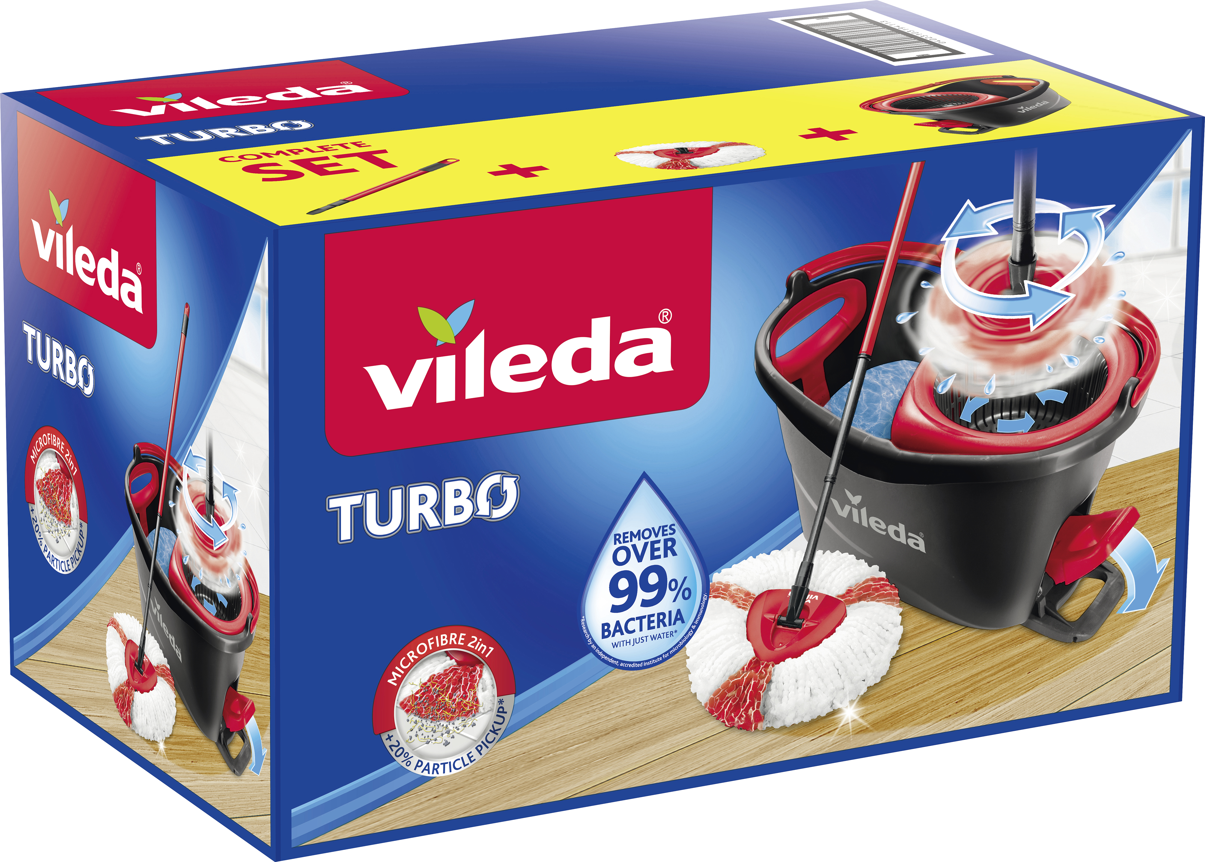 678735_151154 VILEDA EASY WRING&CLEAN KOMPLETTSET TURBO