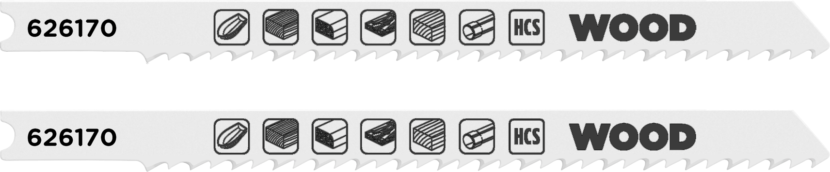 kwb HSS-BiM-Stichsägeblätter mit U-Schaft für Hartholz und GFK-Kunststoffe, fein, 100 mm kwb HSS-BiM-Stichsägeblätter mit U-Schaft für Hartholz und GFK-Kunststoffe, fein, 100 mm