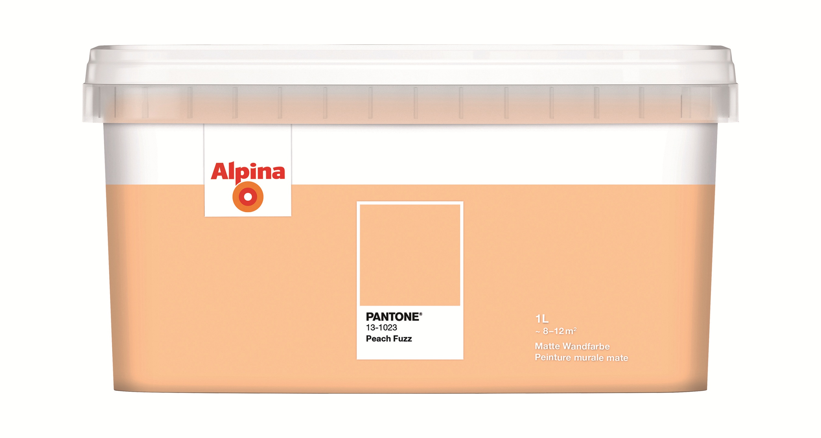 Alpina PANTONE® Peach Fuzz, 1 Liter