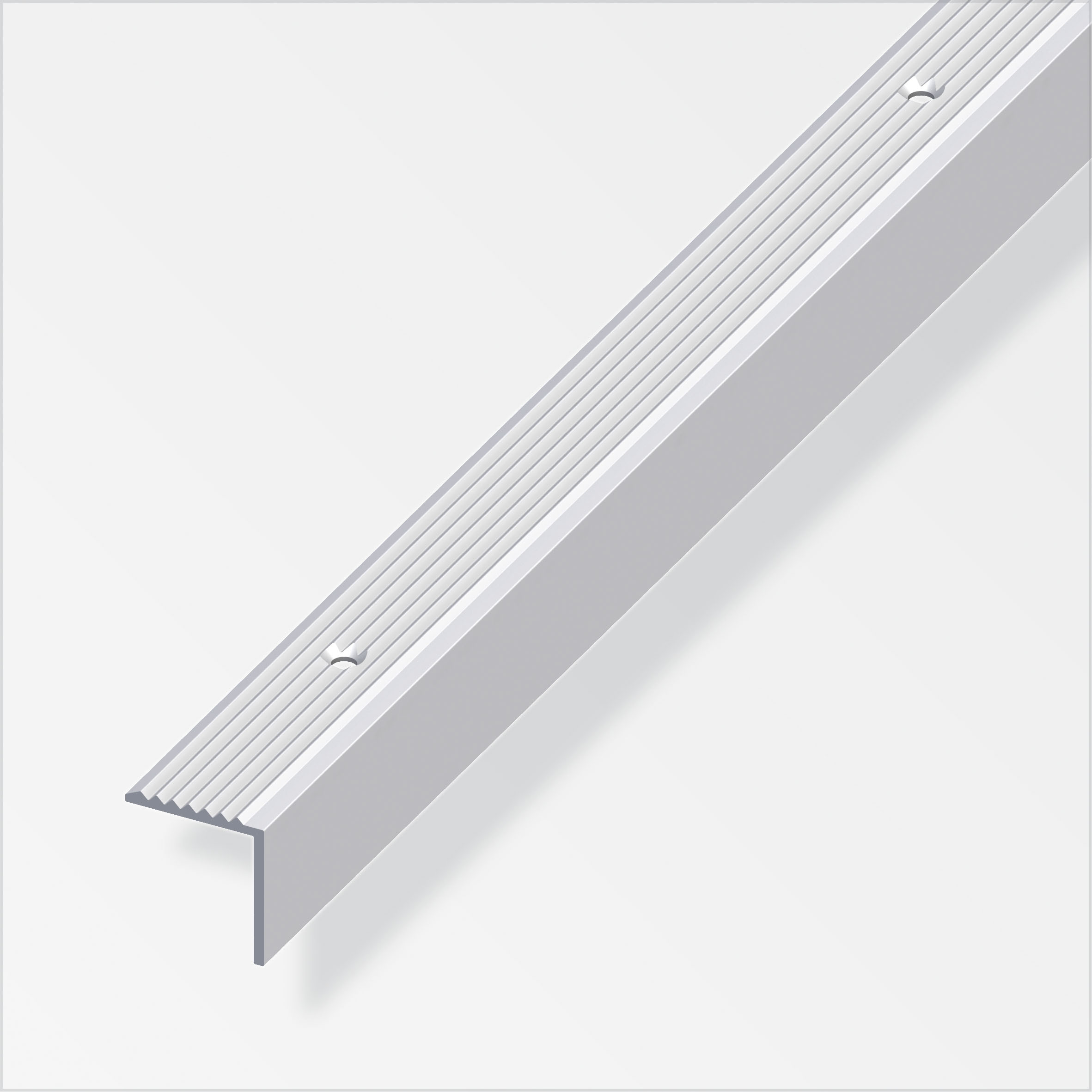 123515_Treppen-Profil Alfer Treppen-Profil 19 x 20 mm, silber