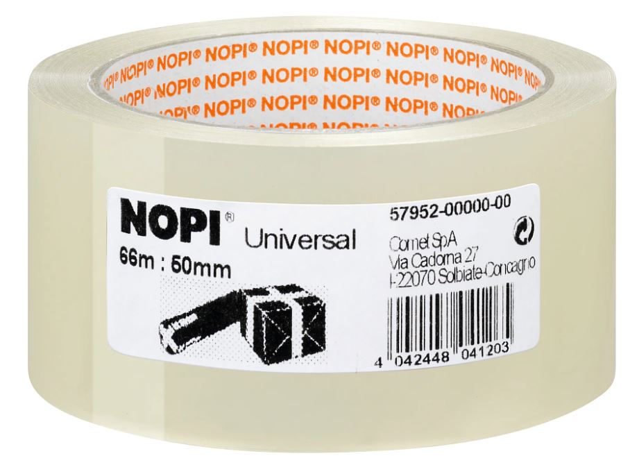 NOPI® Universal, transparent, 66 m : 50 mm