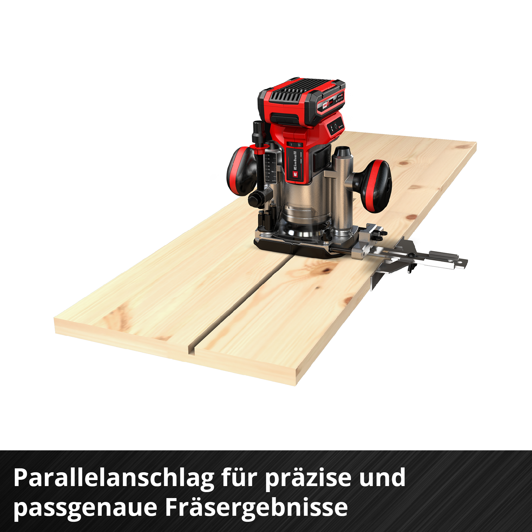 Einhell Akku-Oberfräse /-Kantenfräse TP-RO 18 Set Li BL - Solo