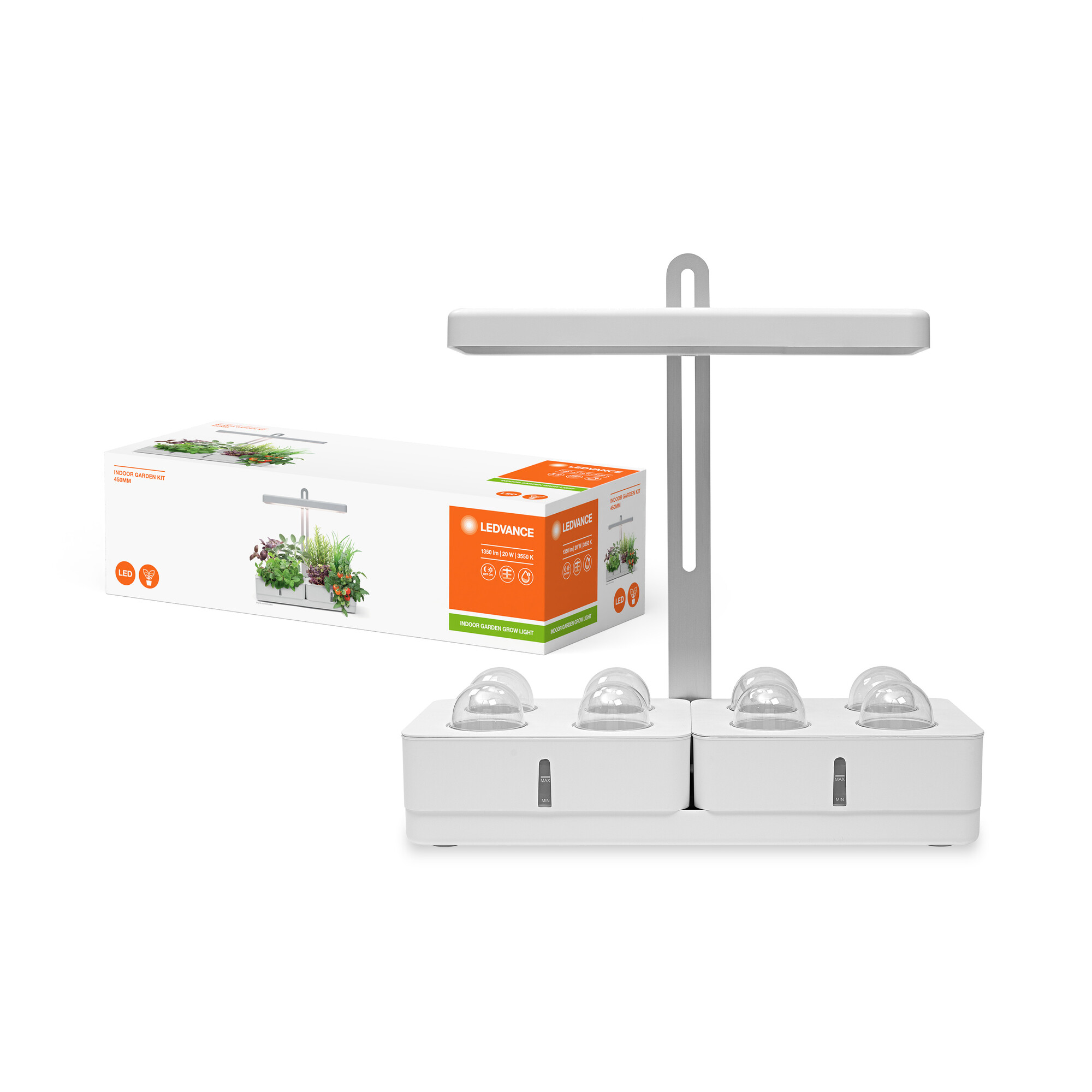 Ledvance Indoor Garden Kit 450 20W, weiß Ledvance Indoor Garden Kit 450 20W, weiß