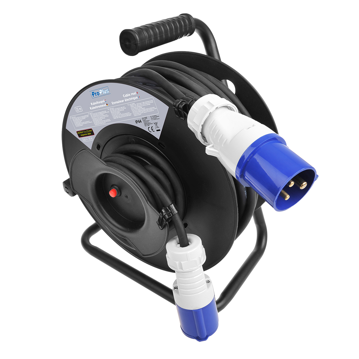 ProPlus Kabeltrommel CEE 25 m, 3 x 2,5 mm² ProPlus Kabeltrommel CEE 25 m, 3 x 2,5 mm²