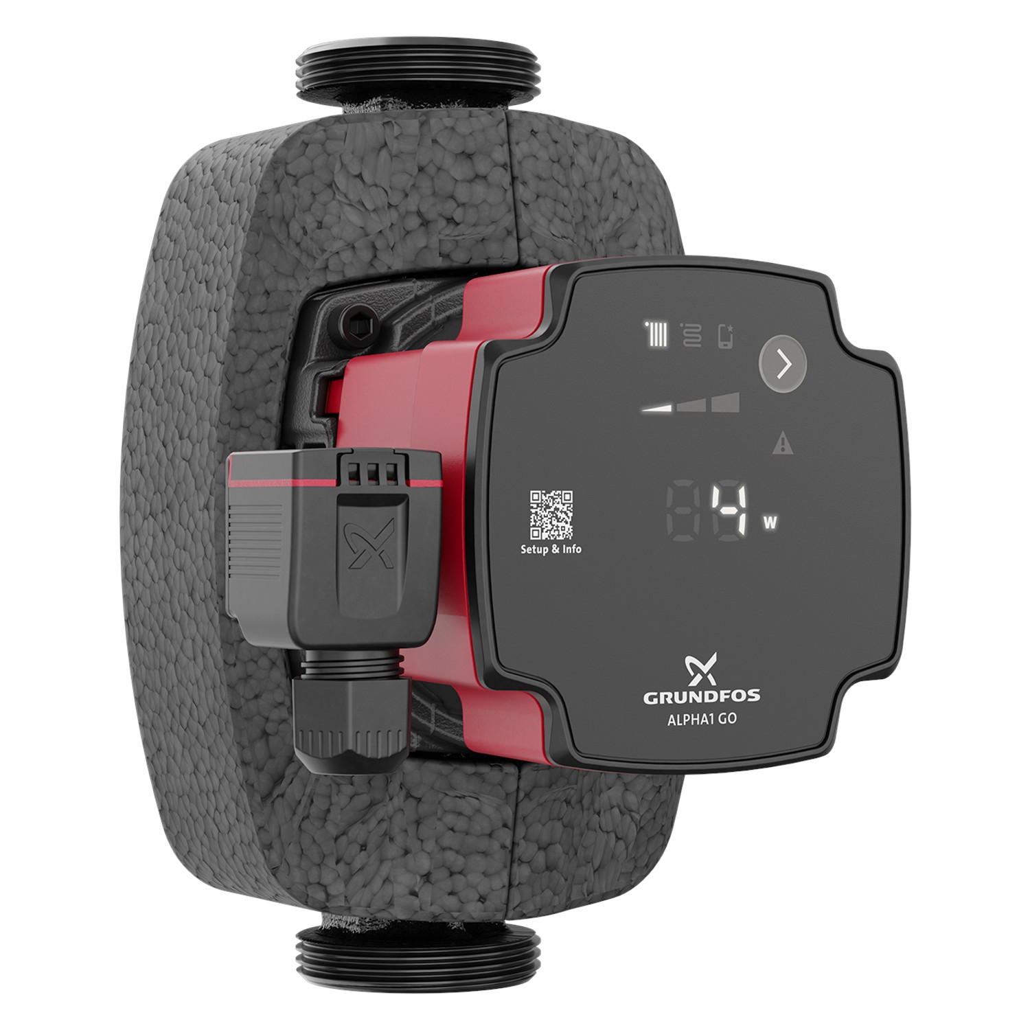 Grundfos Hocheffizienz-Umwälzpumpe ALPHA1 GO 25-40 180, 220-240v