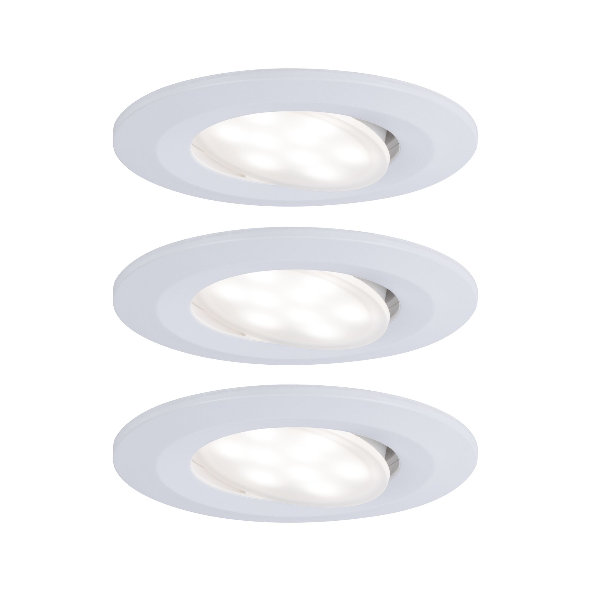 4000870999318_Freisteller_01 Paulmann Einbauleuchte Calla, schwenkbar/dimmbar, 3X6,5W