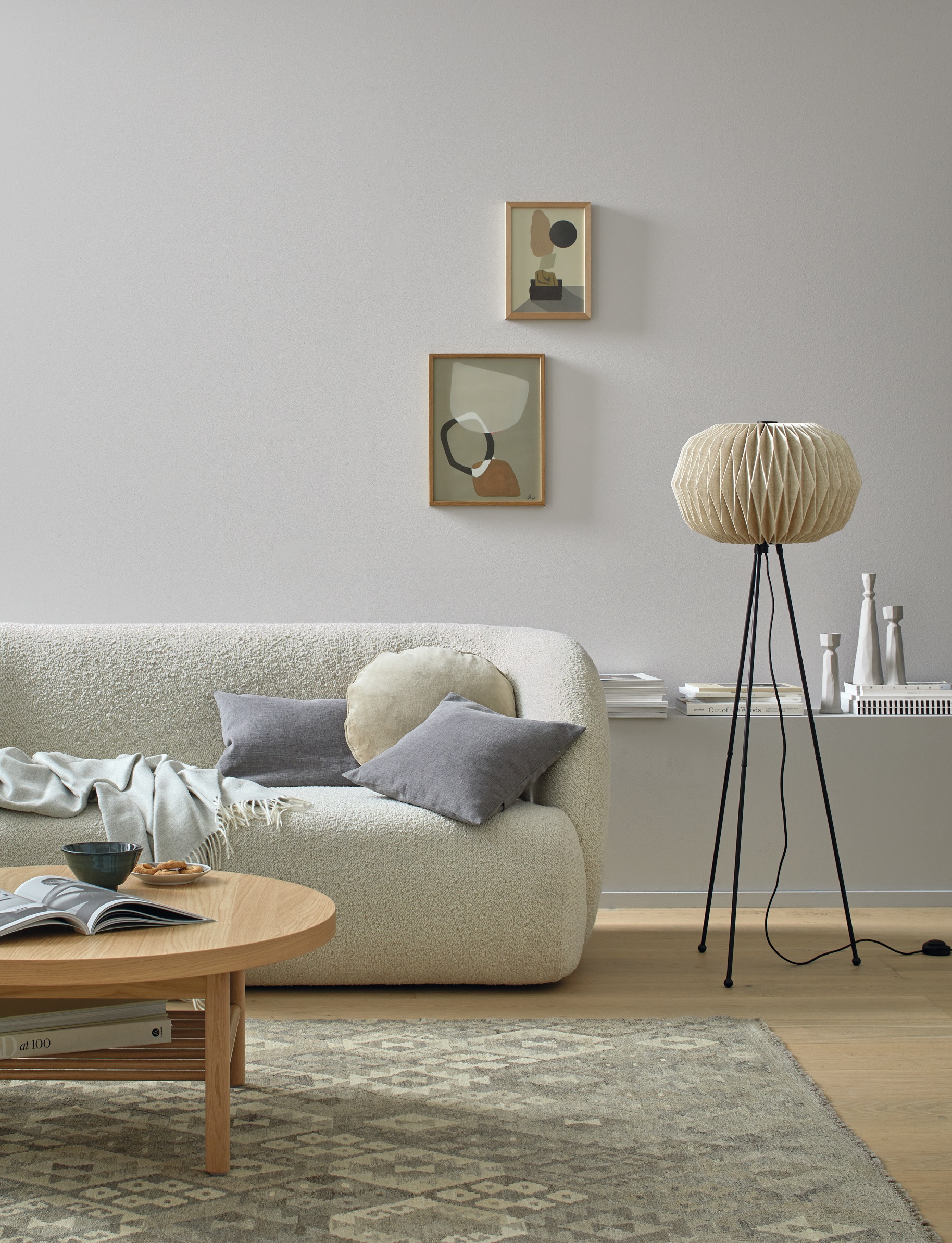 Alpina Pure Farben Wolkengrau, 2,5 Liter