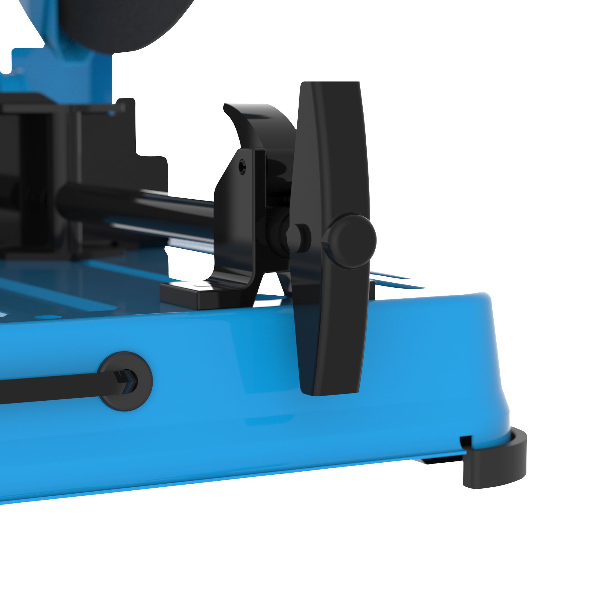 Schraubstock mit Spindelarretierung