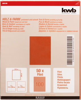 800100-300 Kwb Schleifbogen Flint K 100