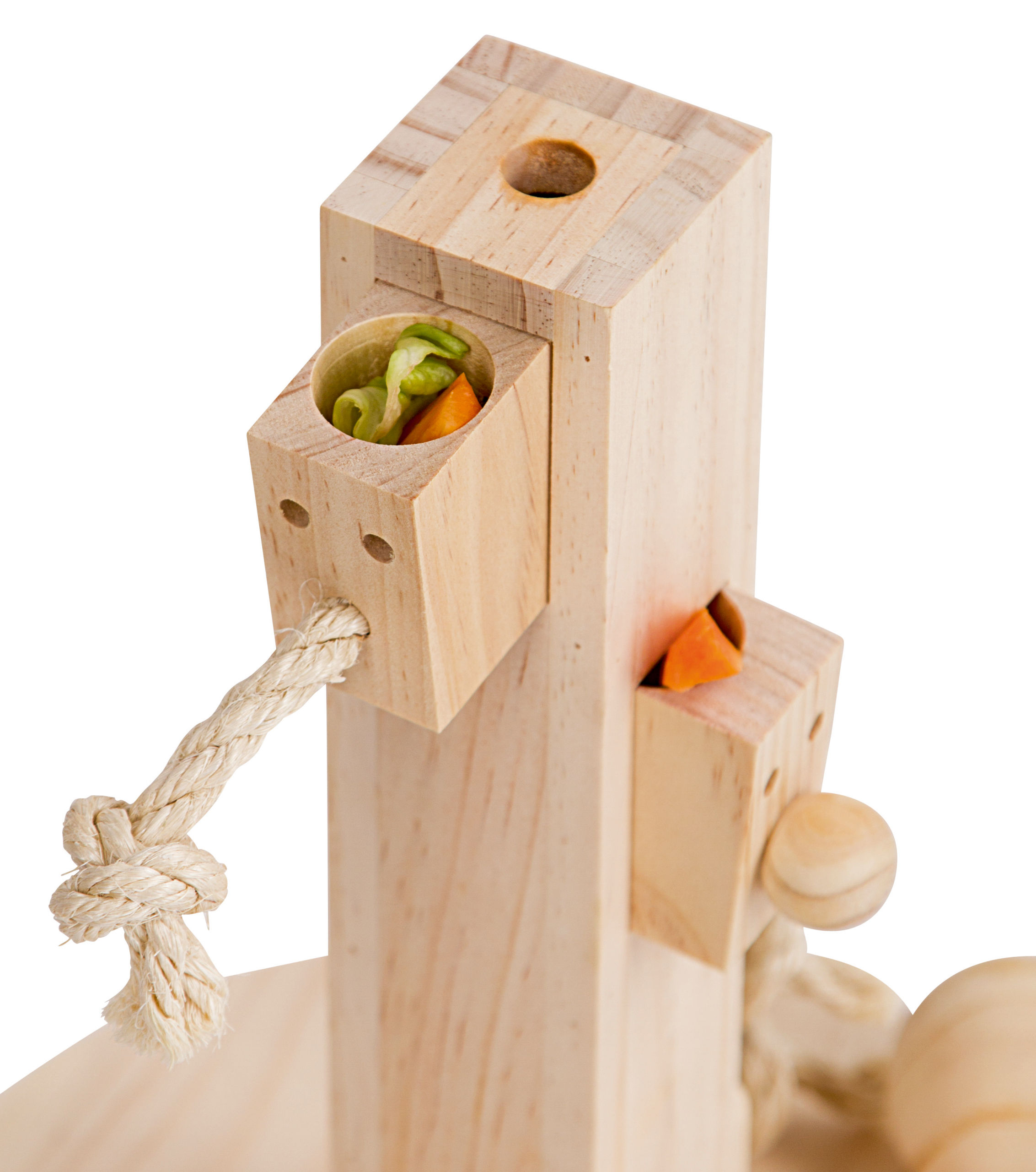 Kerbl Denk- und Lernspielzeug Nager Feedtree, 25 x 25 x 30 cm