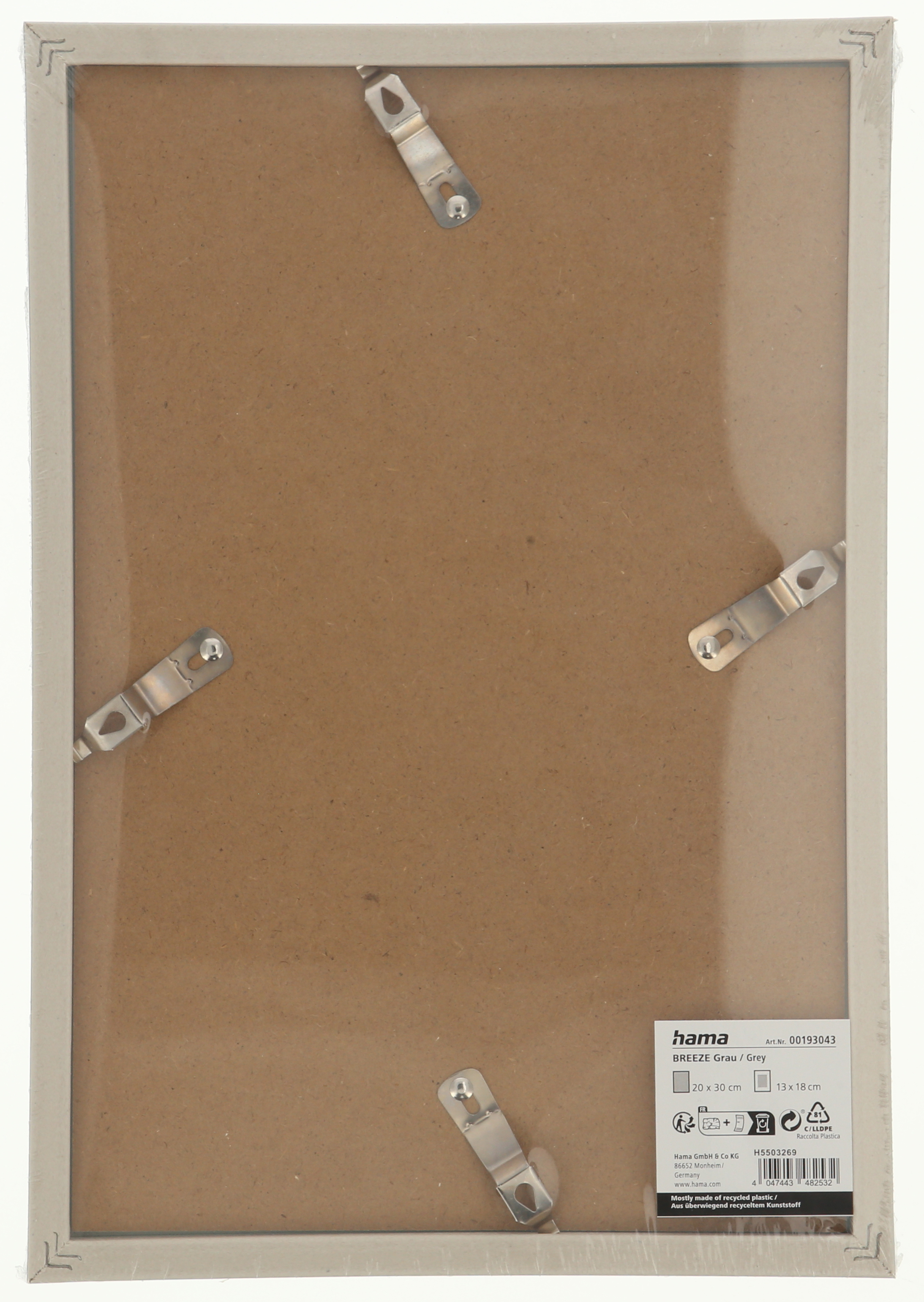 Hama Bilderrahmen Breeze Grau, 20 x 30 cm