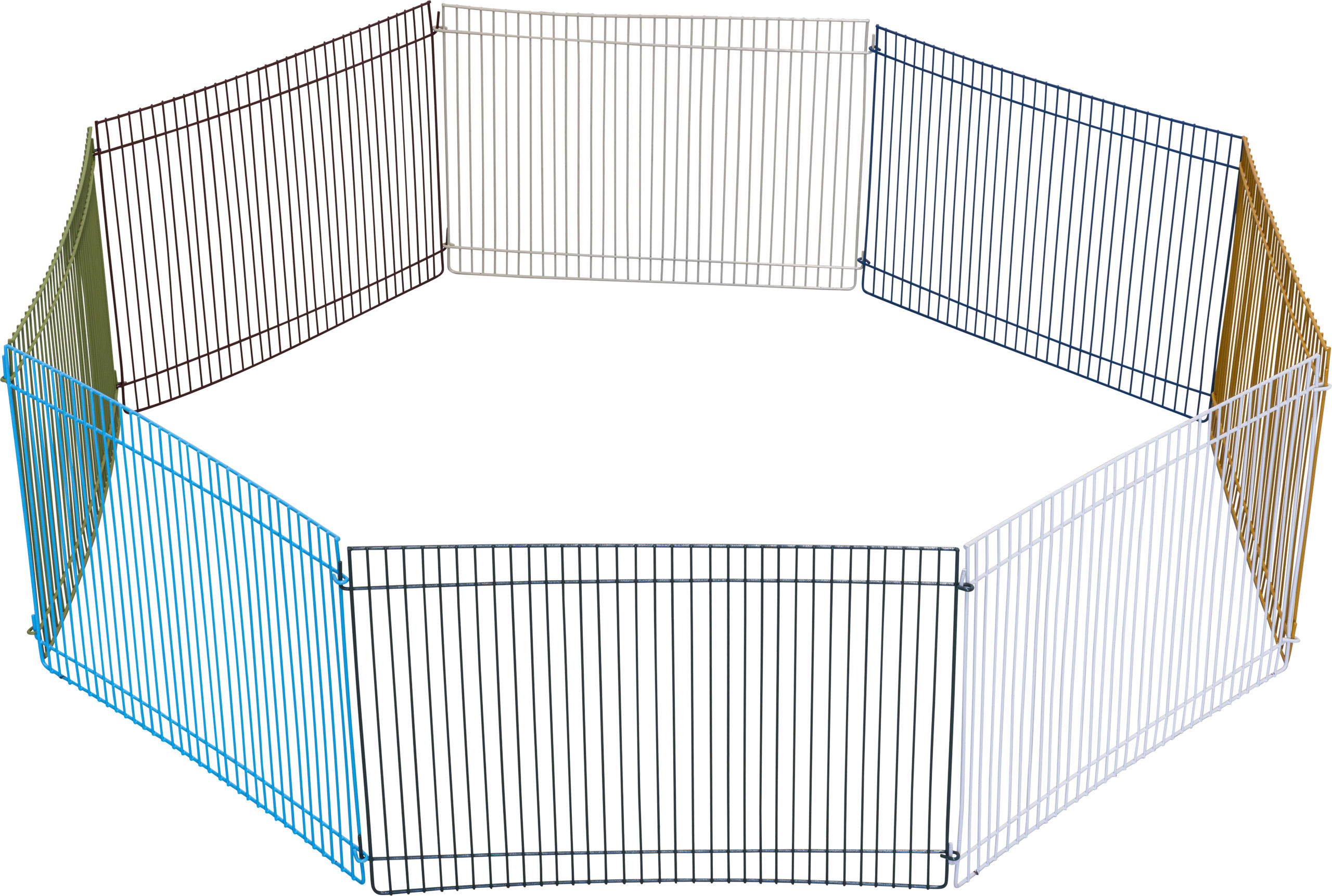 Kerbl Freigehege für Hamster, 8 Elemente à 34 x 23 cm