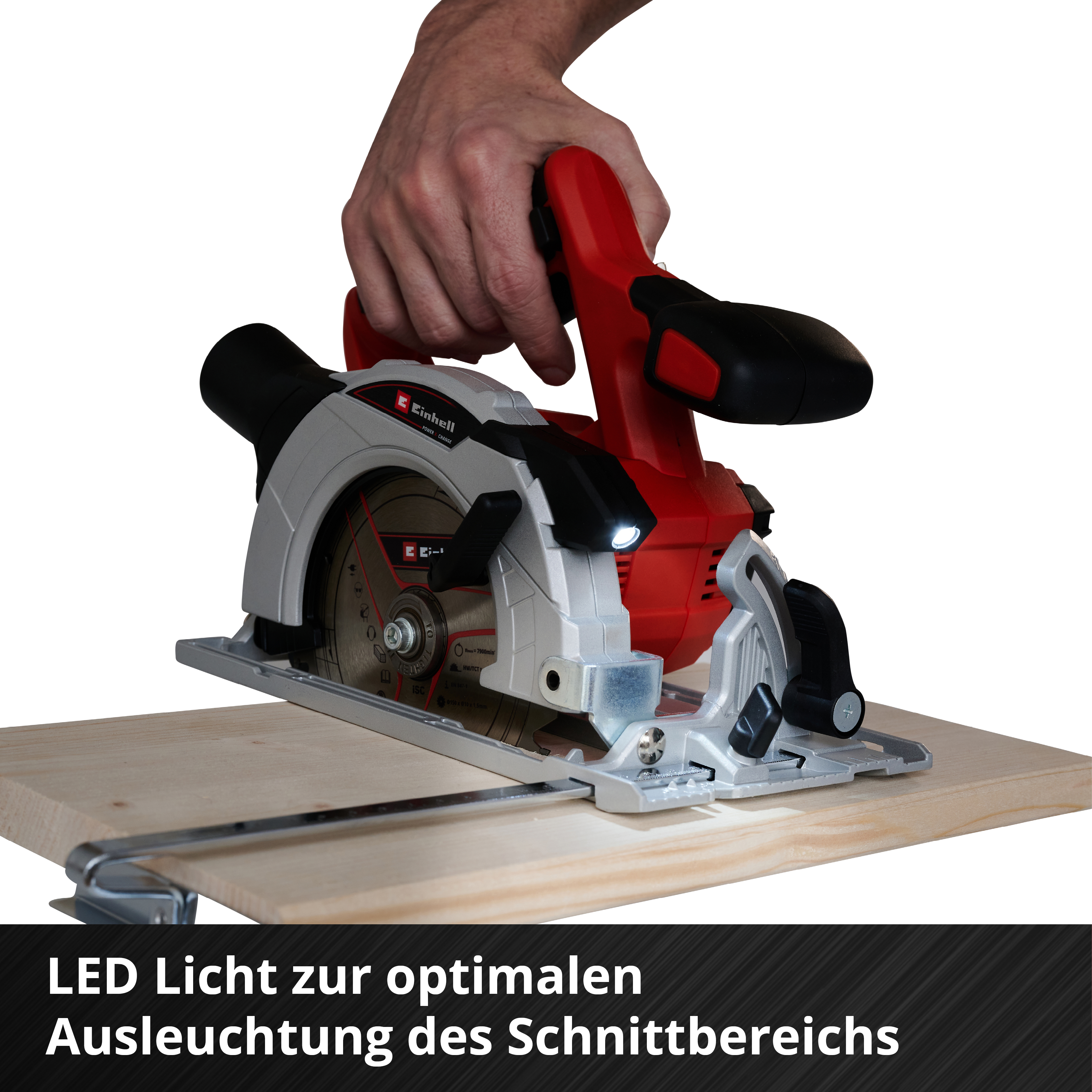 Einhell Akku-Handkreissäge TE-CS 18/150 Li - Solo