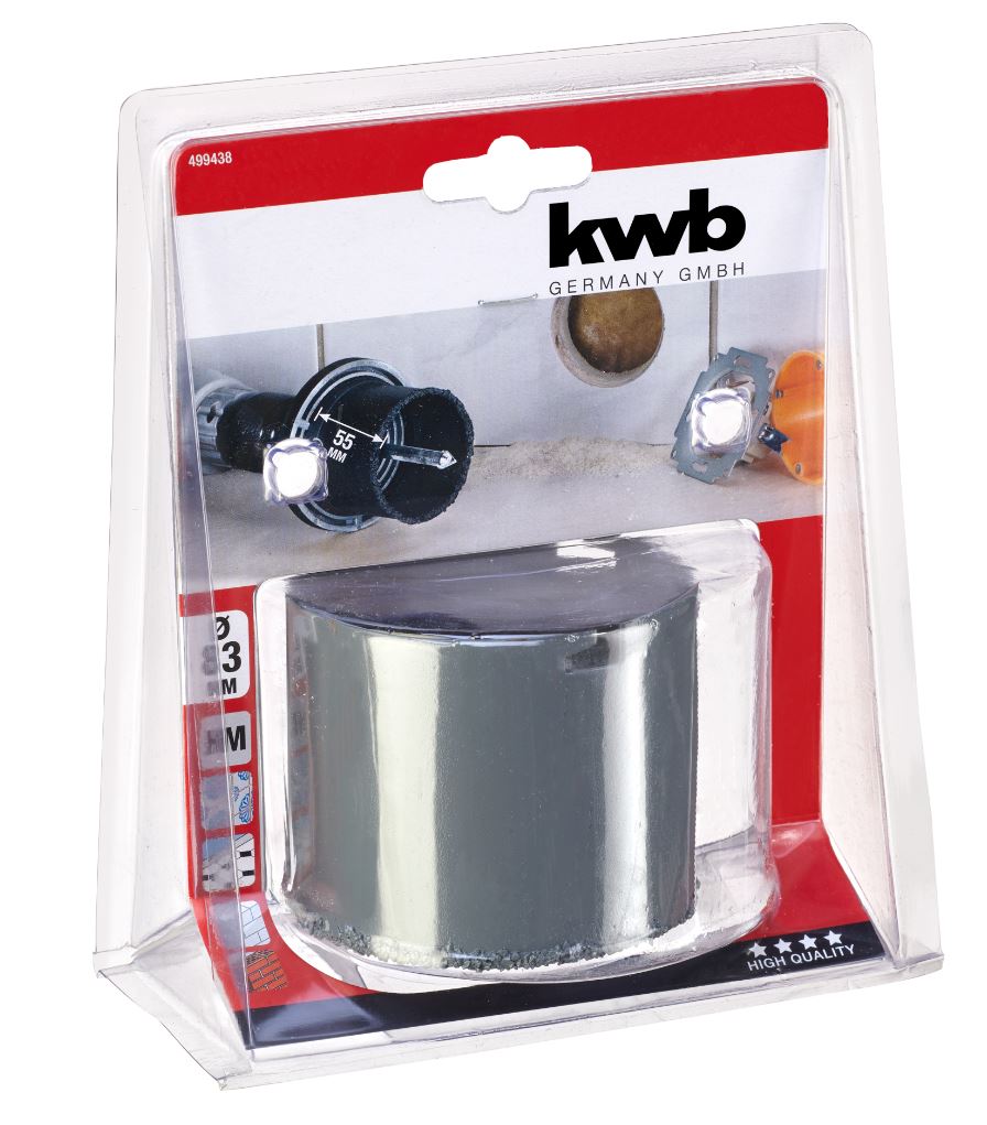 Kwb Lochsäge hartmetallbestreut, 83 mm