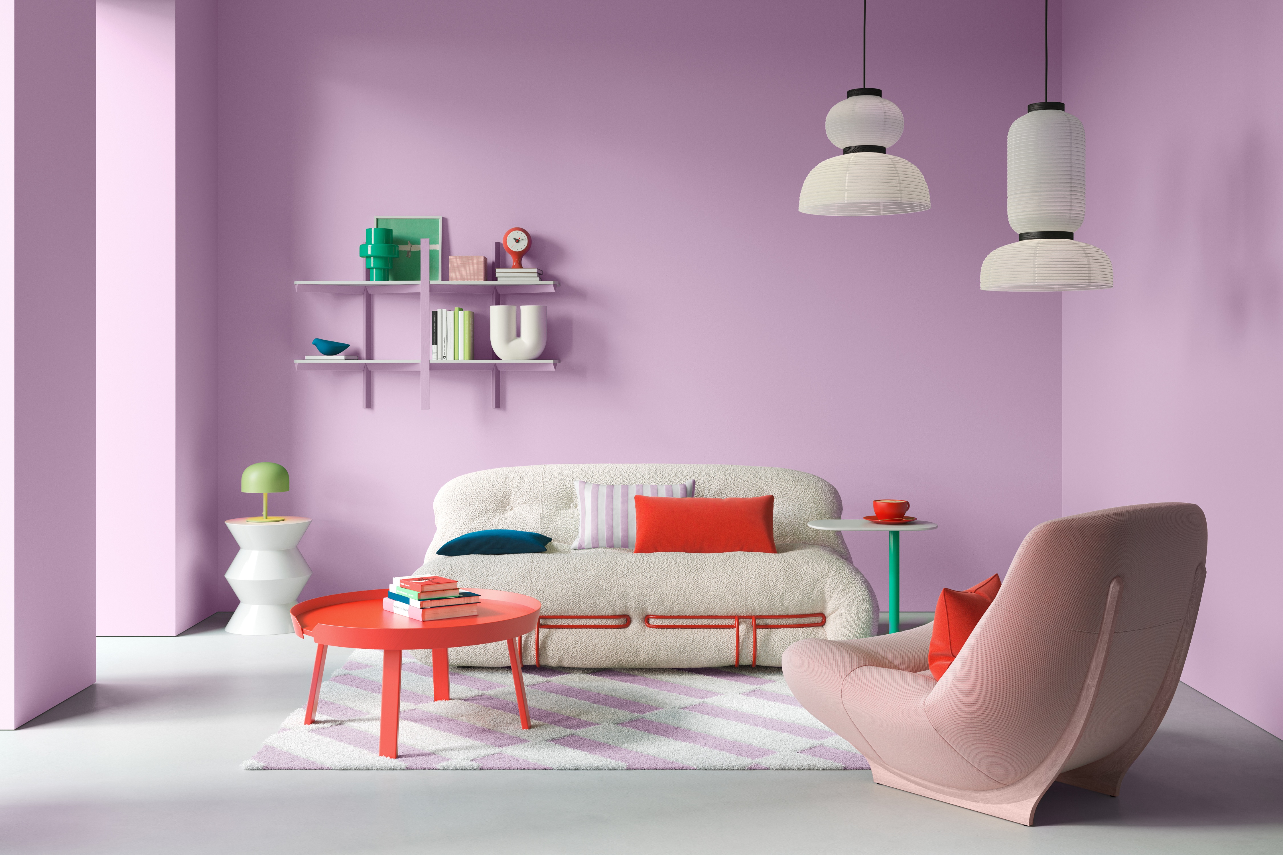 Alpina PANTONE® Winsome Orchid, 2,5 Liter