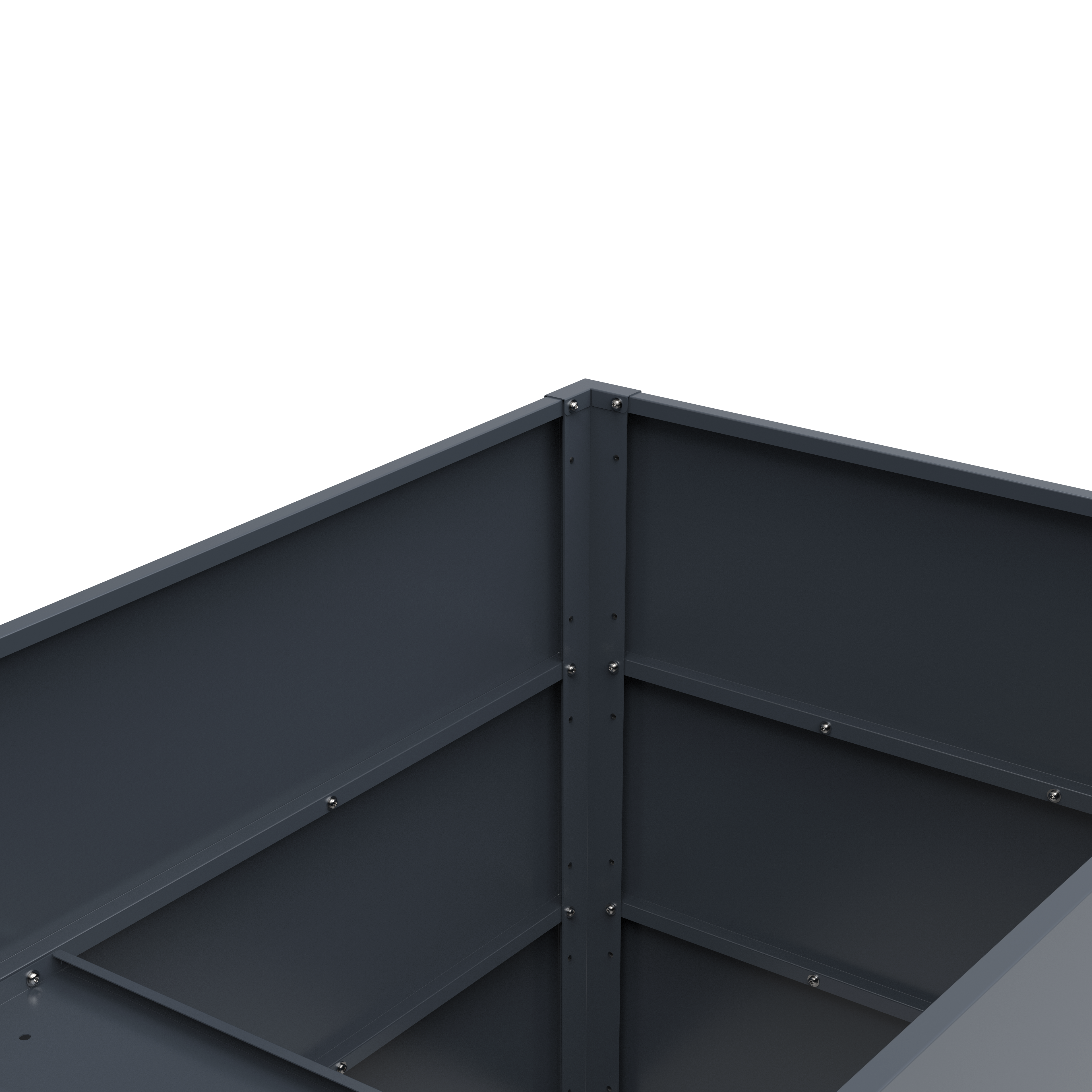 KGT Hochbeet UrbanGrow L, anthrazit-grau