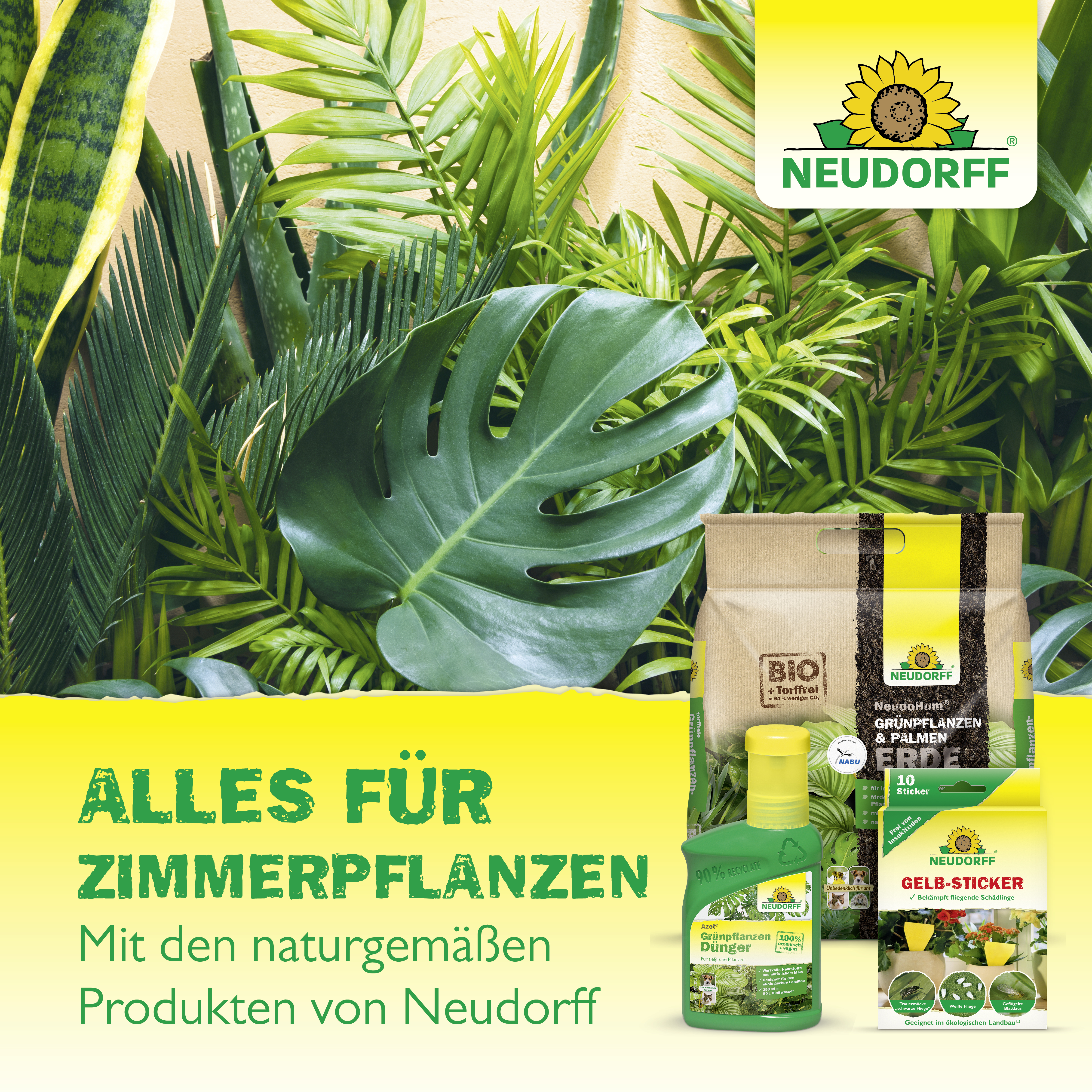 Neudorff Bestell-Karte Nützlinge gegen Trauermücken