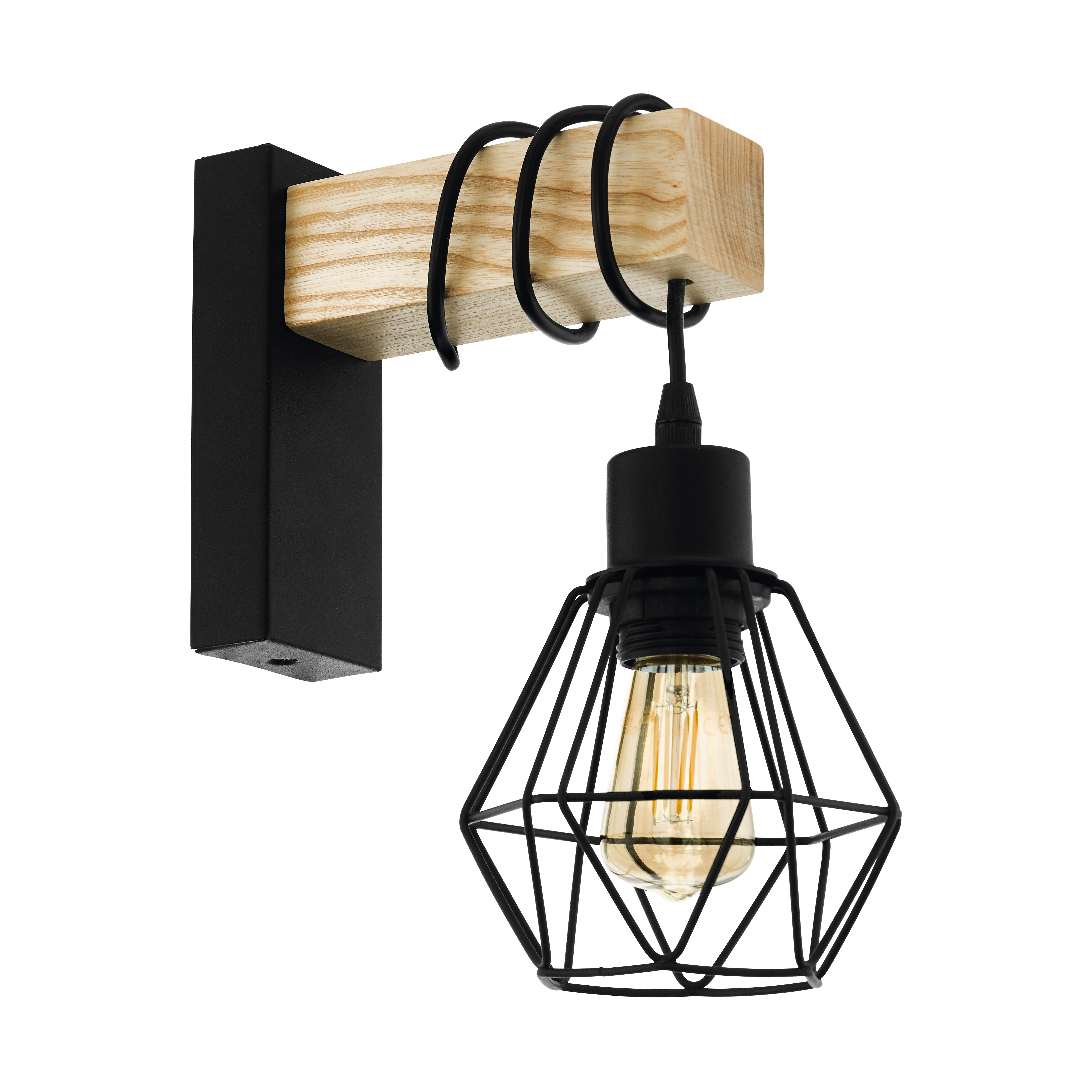 Eglo Wandleuchte TOWNSHEND 5, E27 1 x 60W