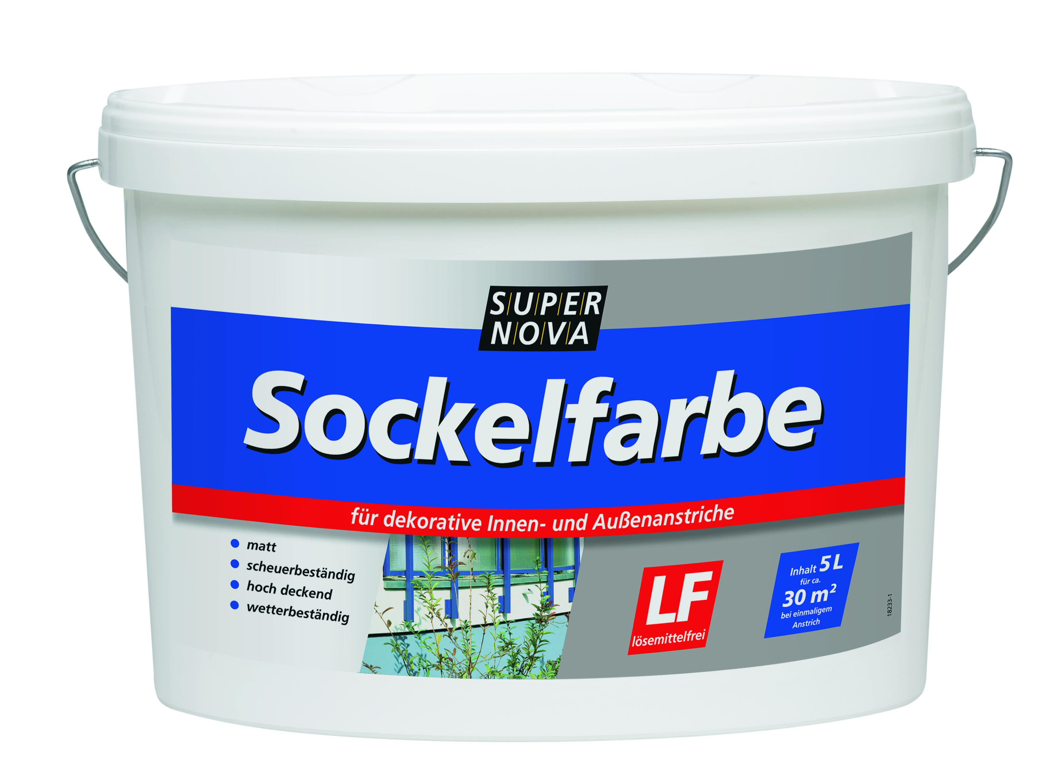 246677-Sockelfarbe_5l Super Nova Sockelfarbe, Basaltgrau