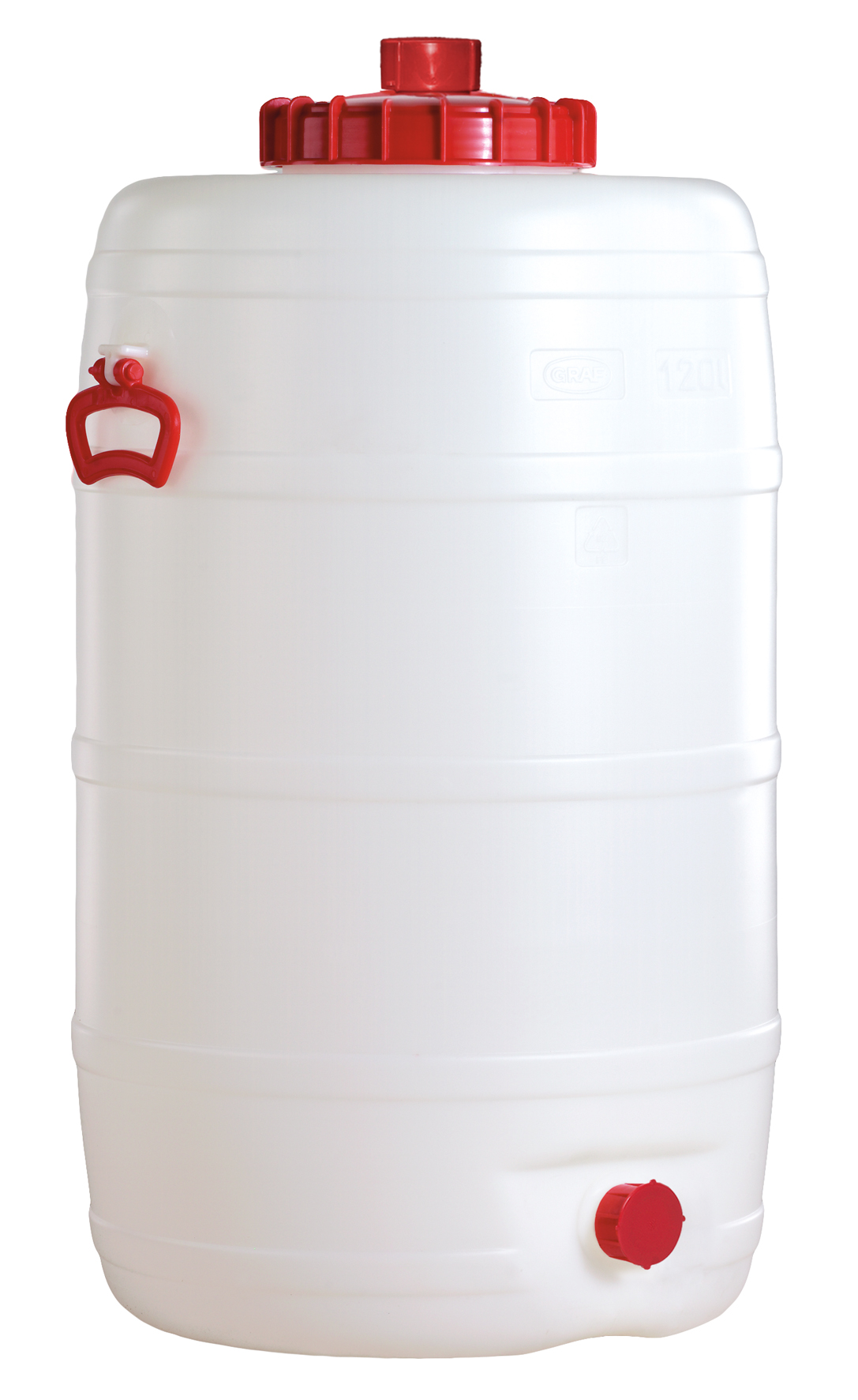 Graf Universal-Fass rund, PE, 15 l lebensmittelecht Graf Universal-Fass rund, PE, 15 l lebensmittelecht