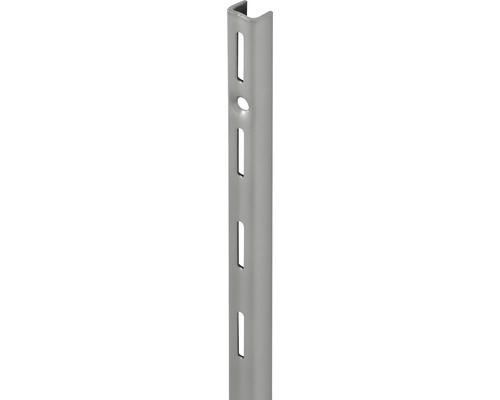 Dolle PrimeSlot 1-Reihig Wandschiene, grau, 1.995 mm Dolle PrimeSlot 1-Reihig Wandschiene, grau, 1.995 mm