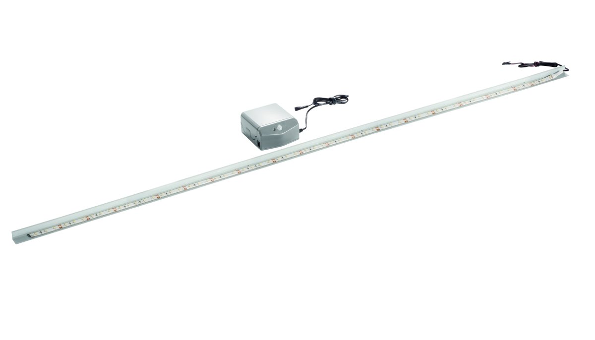 Fackelmann LED-Beleuchtung BackLight für Glas-Waschtische, 999 x H15 x H15 mm