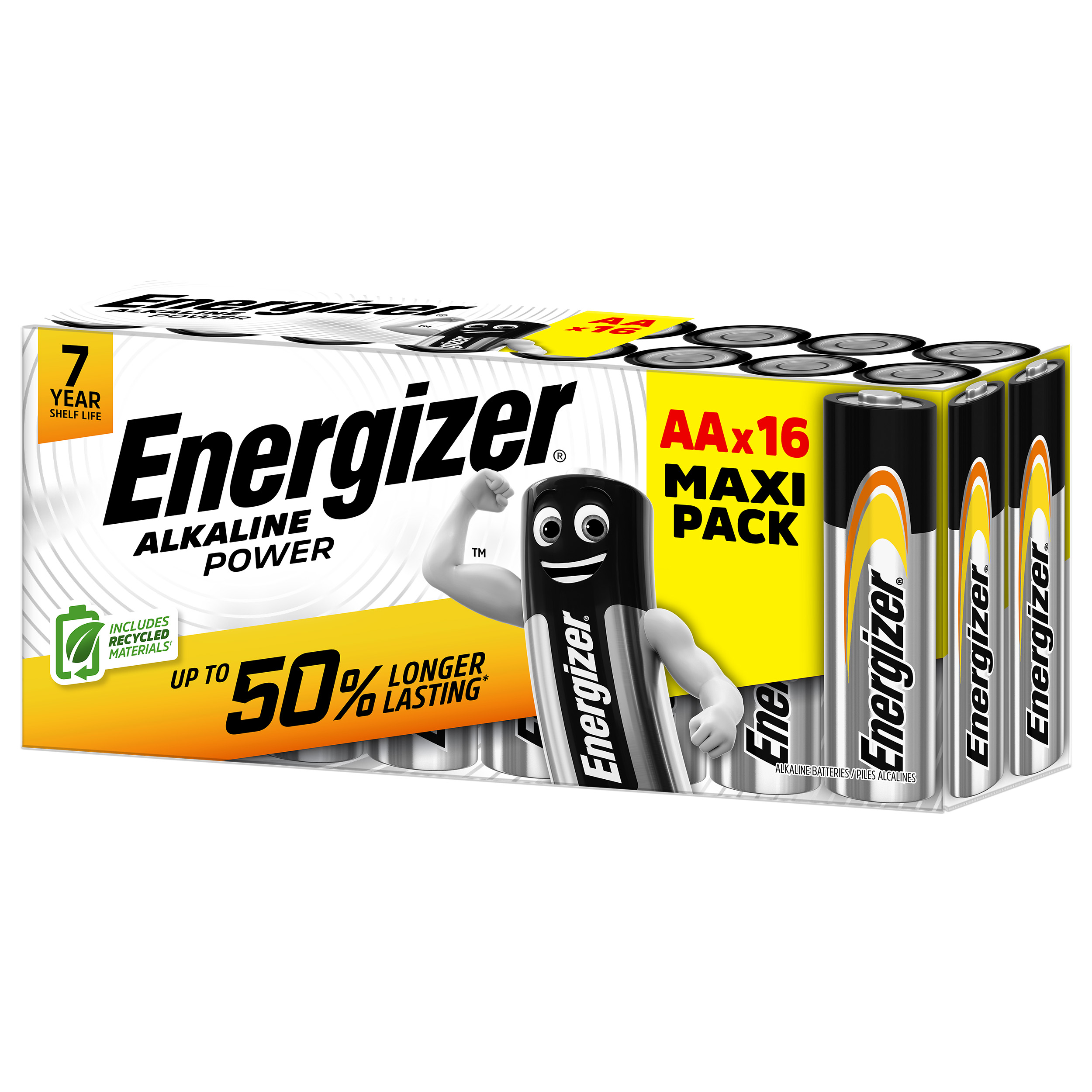 Energizer Alkaline Power Paper Pack Mignon (AA), 16 Stück Energizer Alkaline Power Paper Pack Mignon (AA), 16 Stück