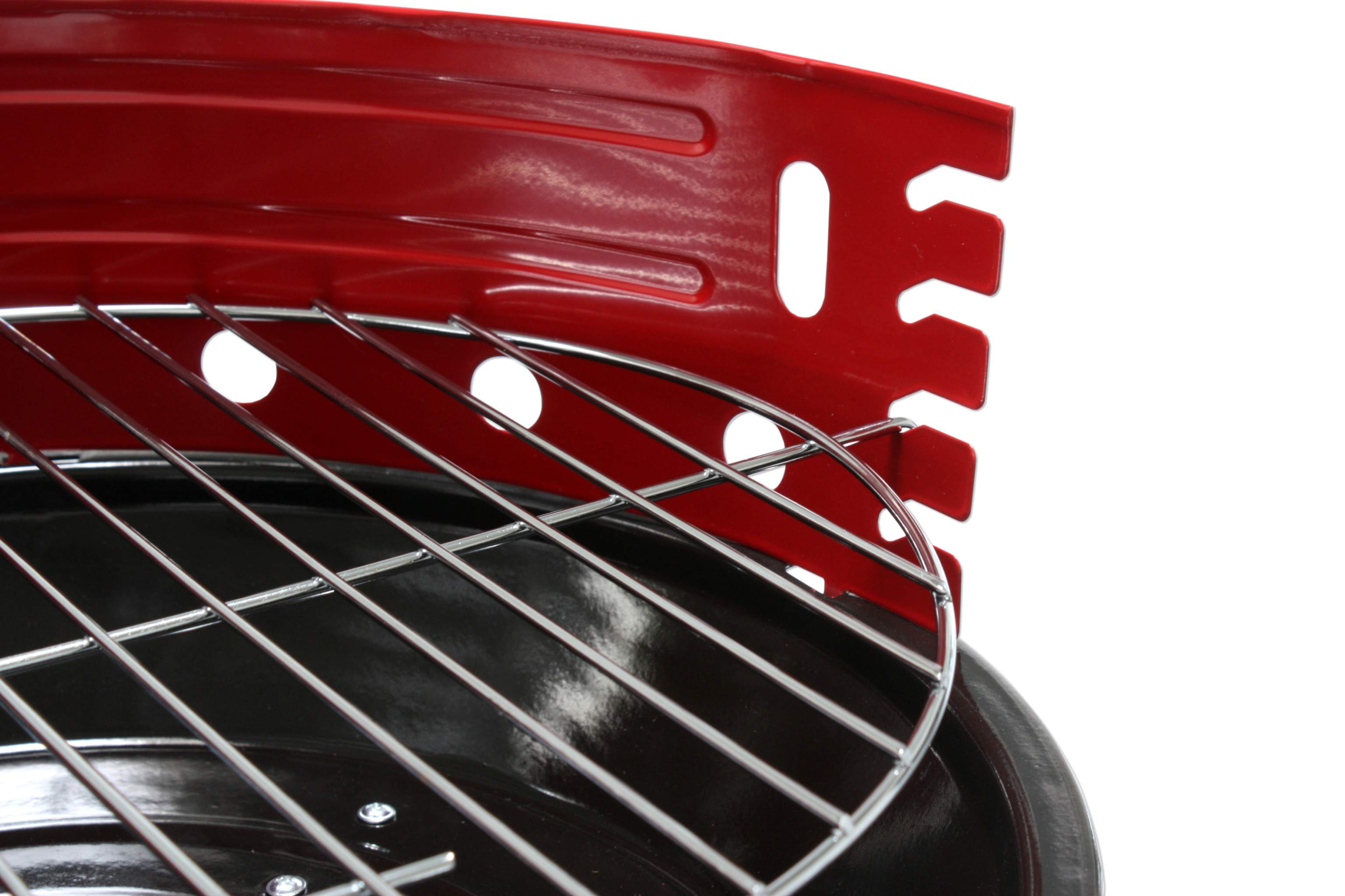 Dreibein Grill Festival Kynast Exklusiv, schwarz-rot