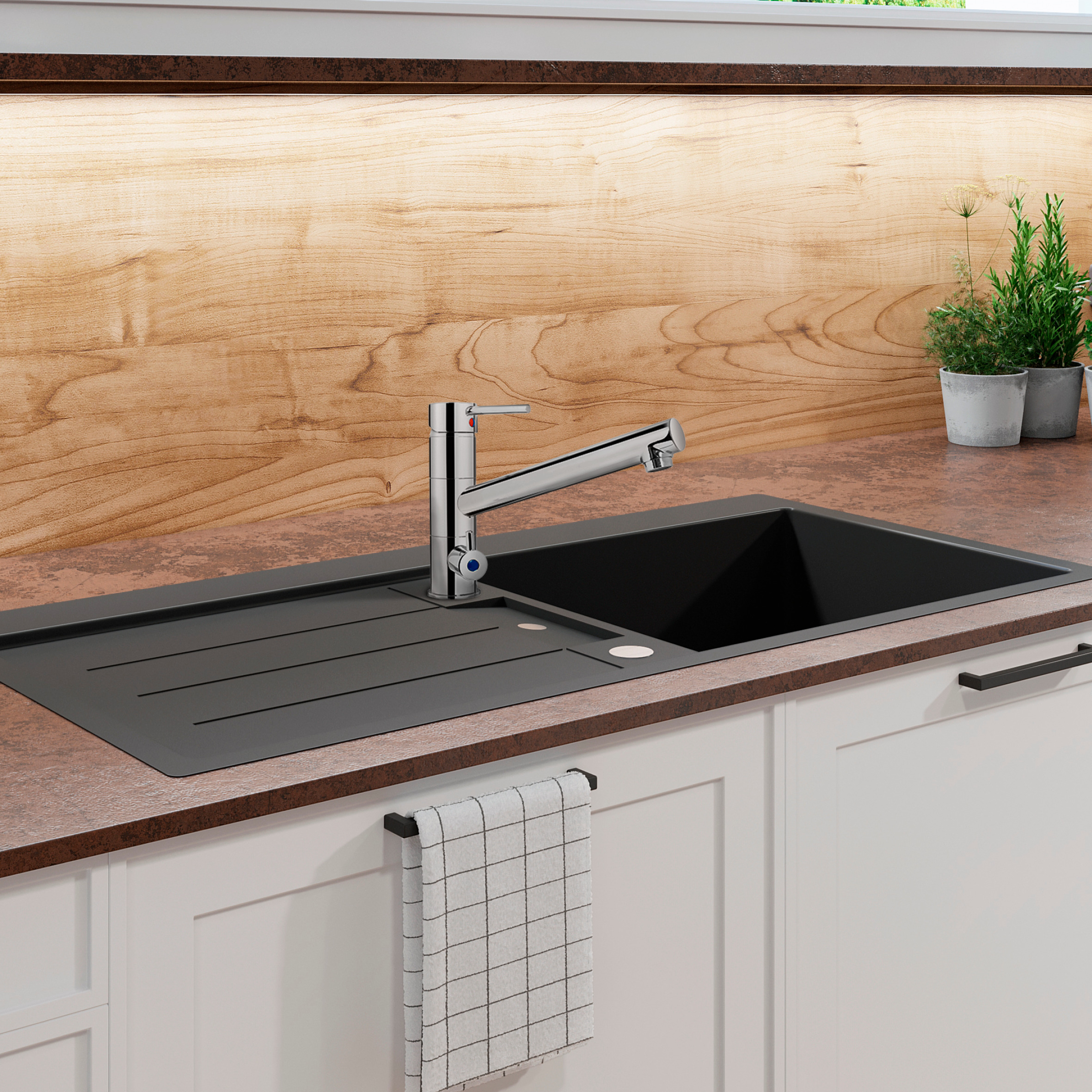 434891-pt2   3154 ZELINA SPÜLTISCH-EINHEBELMISCHER  M. MA CHROM