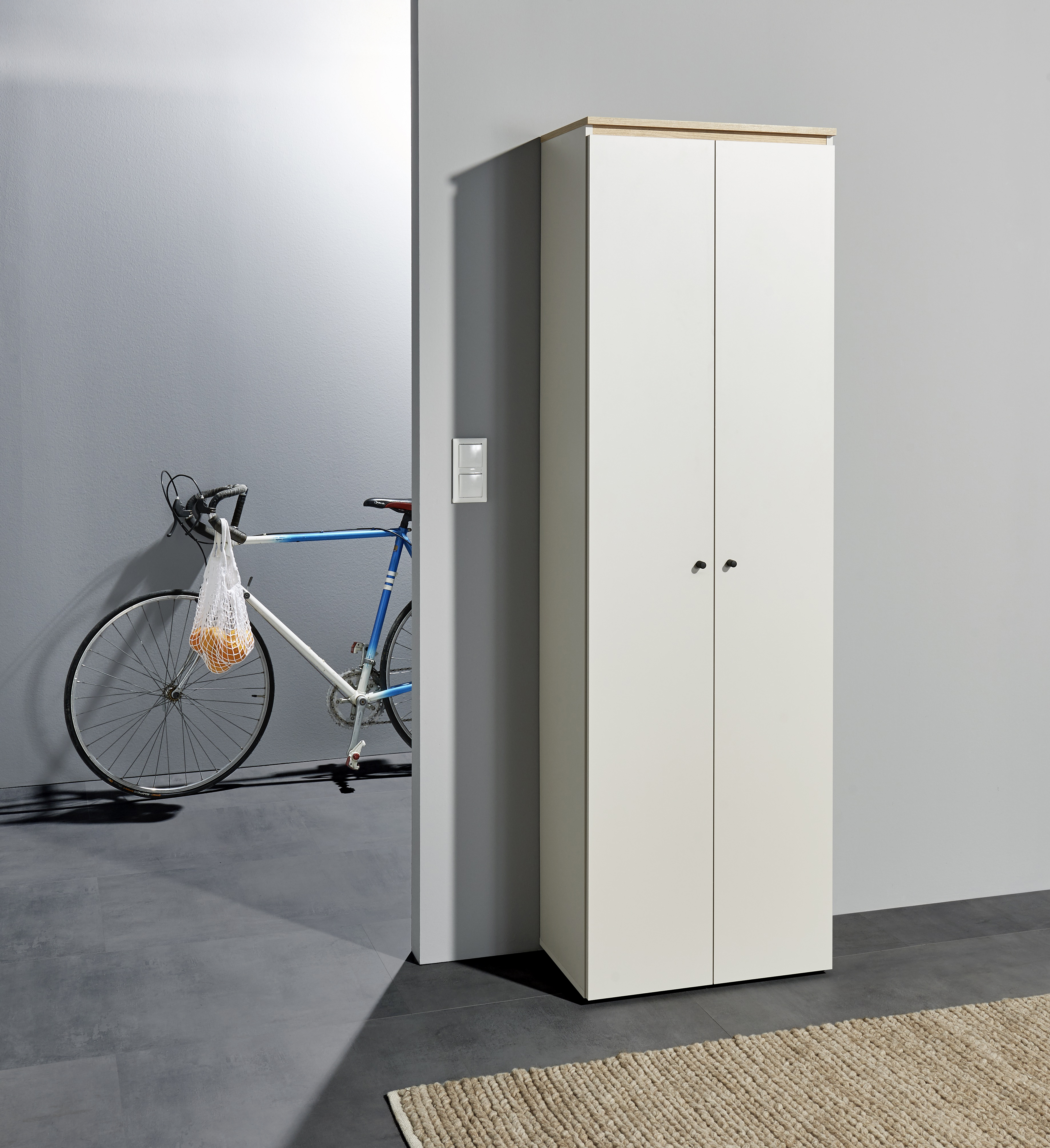 Bega Garderobenschrank Lime, B/H/T ca. 60 x 196 x 38 cm