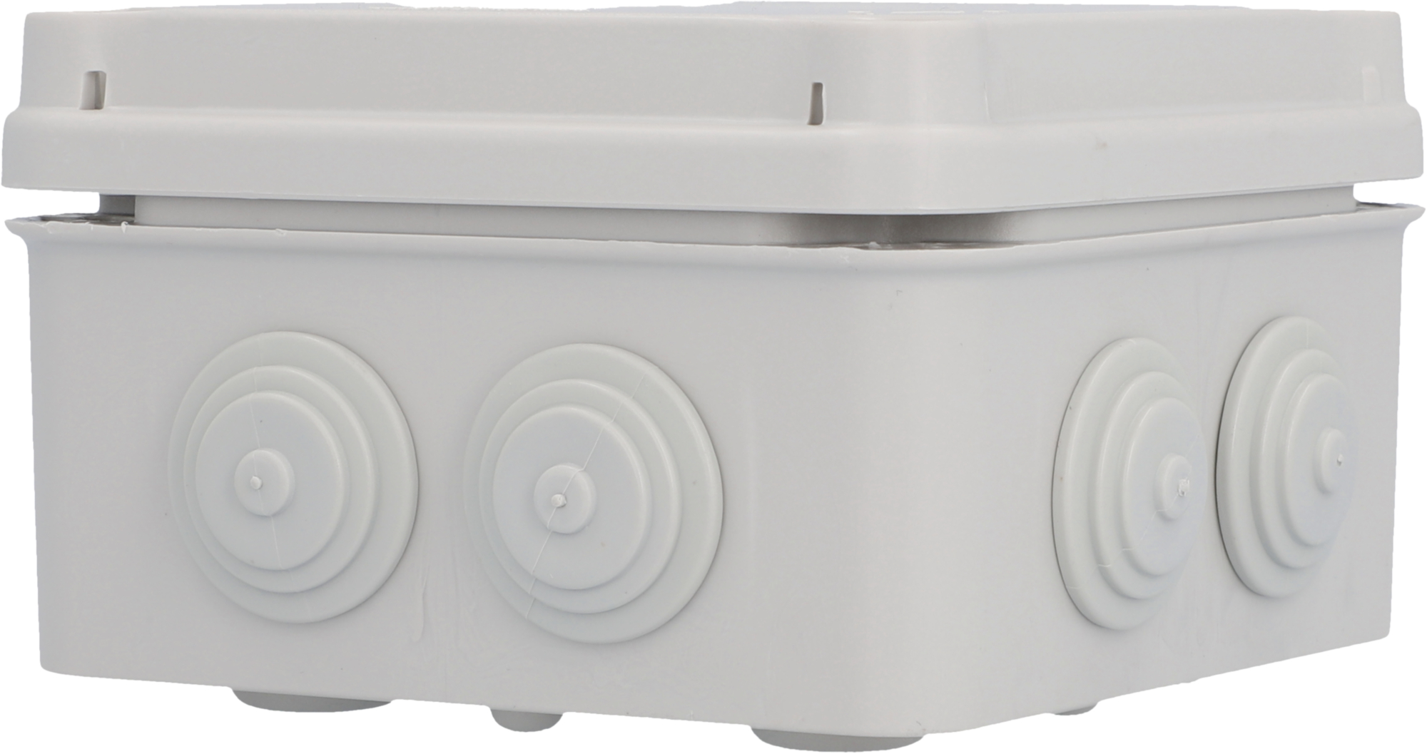 Unitec Aufputz-Abzweigkasten IP65 mit Schraubdeckel 108x108x64 mm Unitec Aufputz-Abzweigkasten IP65 mit Schraubdeckel 108x108x64 mm