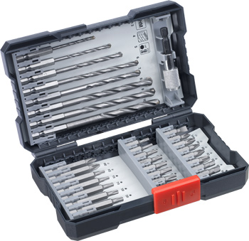 108940-191 Kwb Bit-Bohrer-Box, 33-tlg.