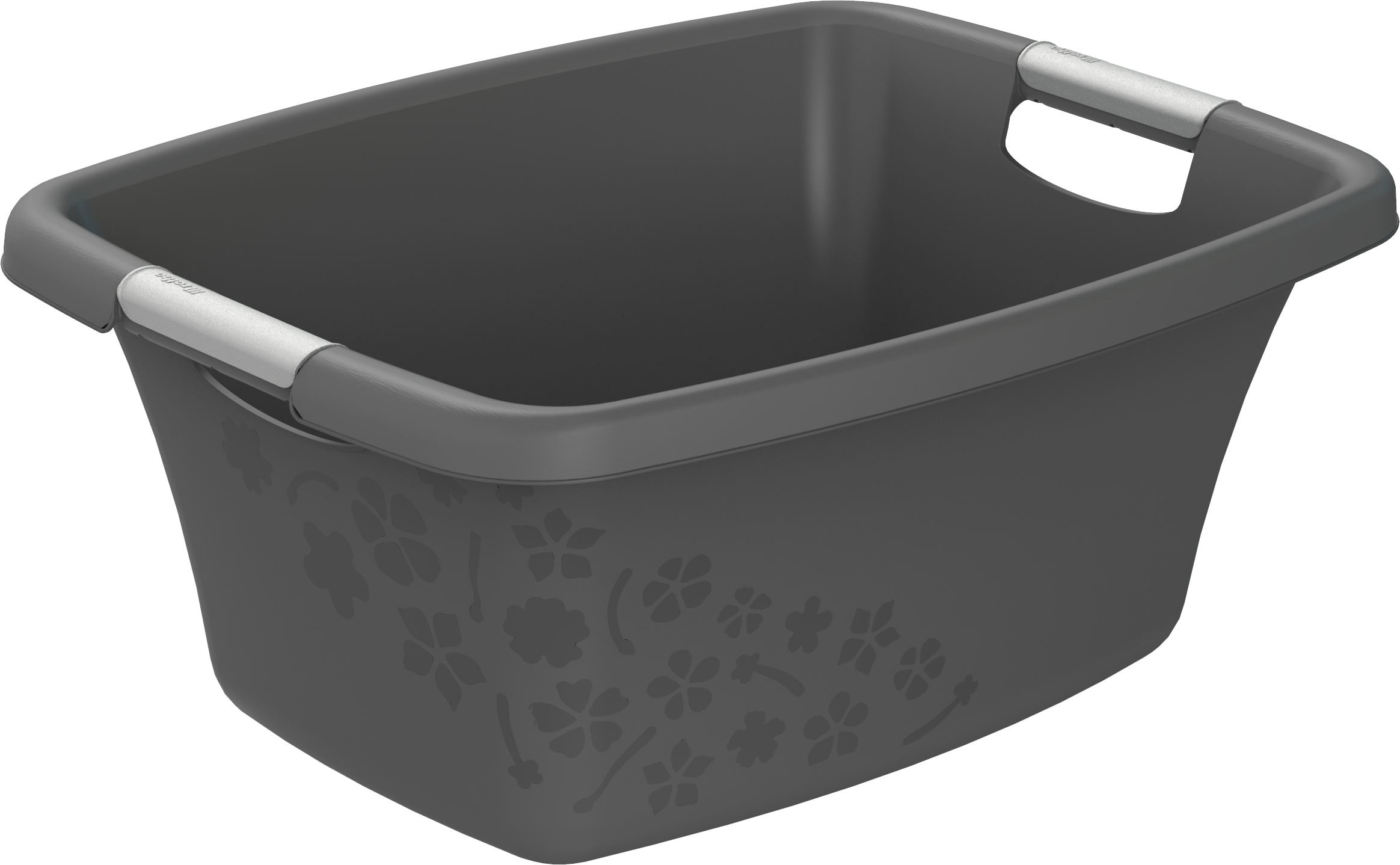1756608853UohDVfWkHpbT7 Rotho Wäschekorb Flowers 25L, anthrazit