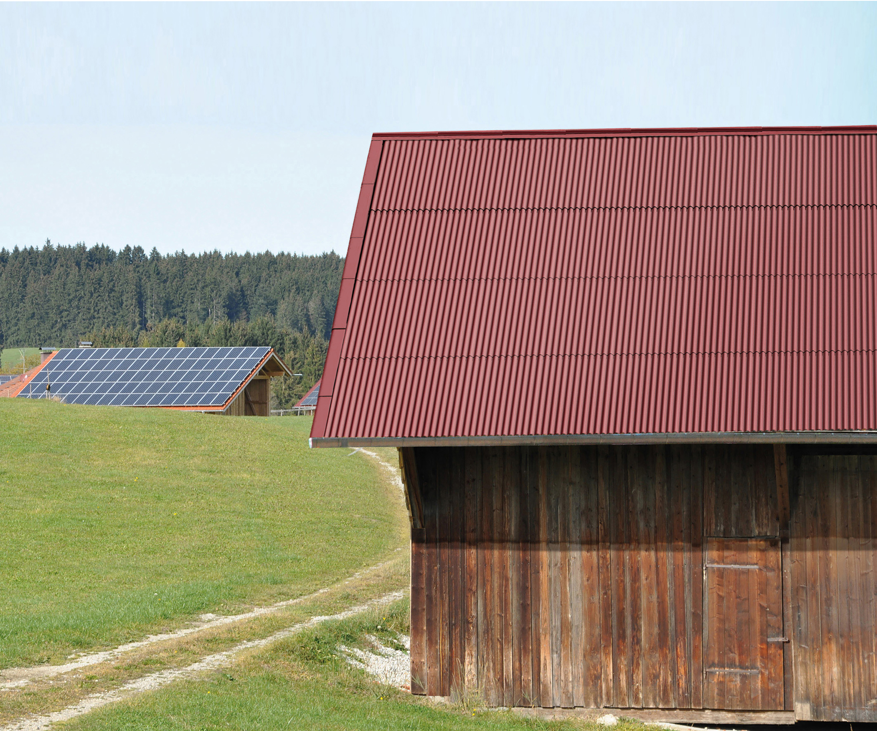 Gutta Guttanit Plus Wellplatten 76/18, rot,  2000,x,900 mm  Gutta Guttanit Plus Wellplatten 76/18, rot,  2000,x,900 mm