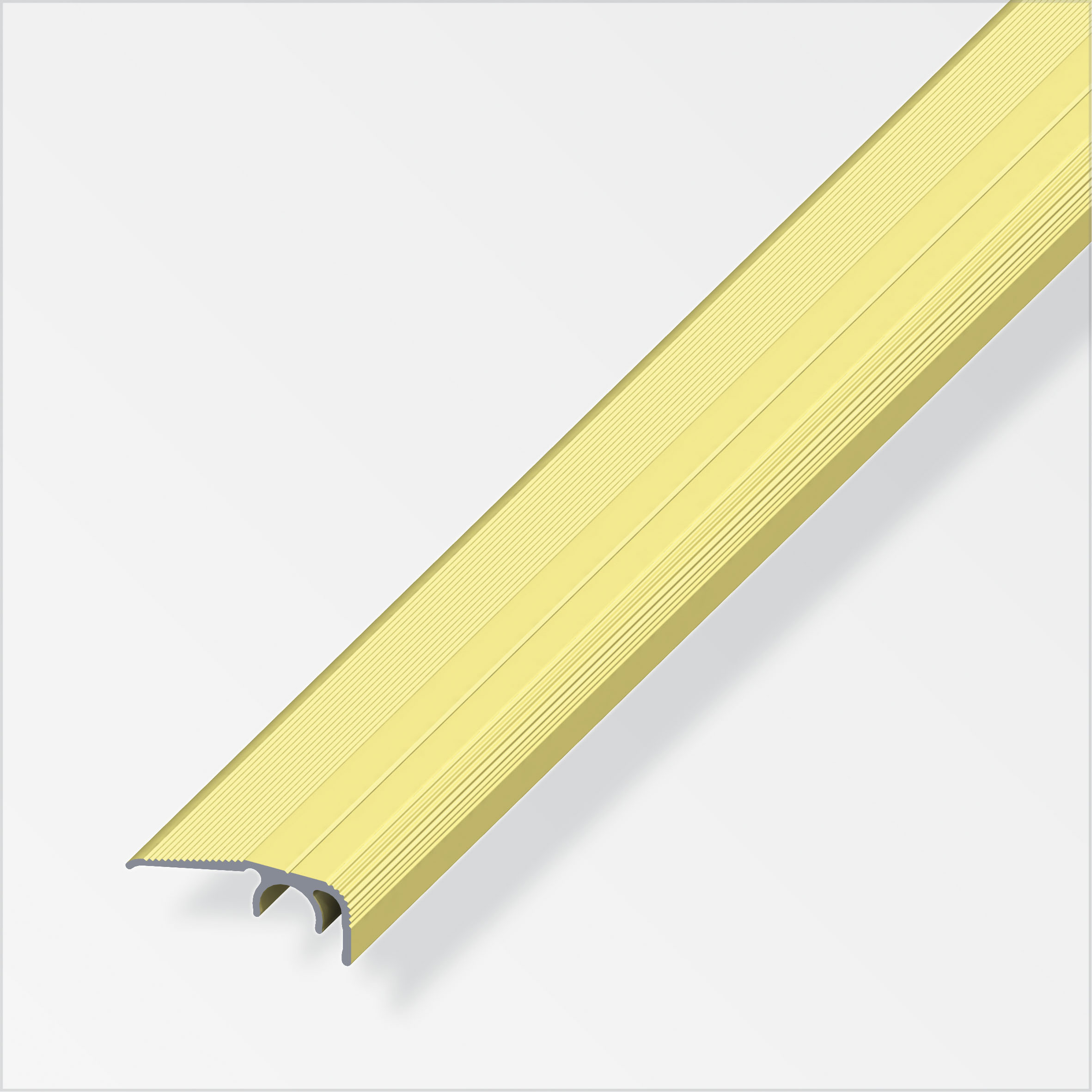 239378_Abschluss-Profil Alfer clipstech Abschluss-Profil 32 x 12,5 mm, messing