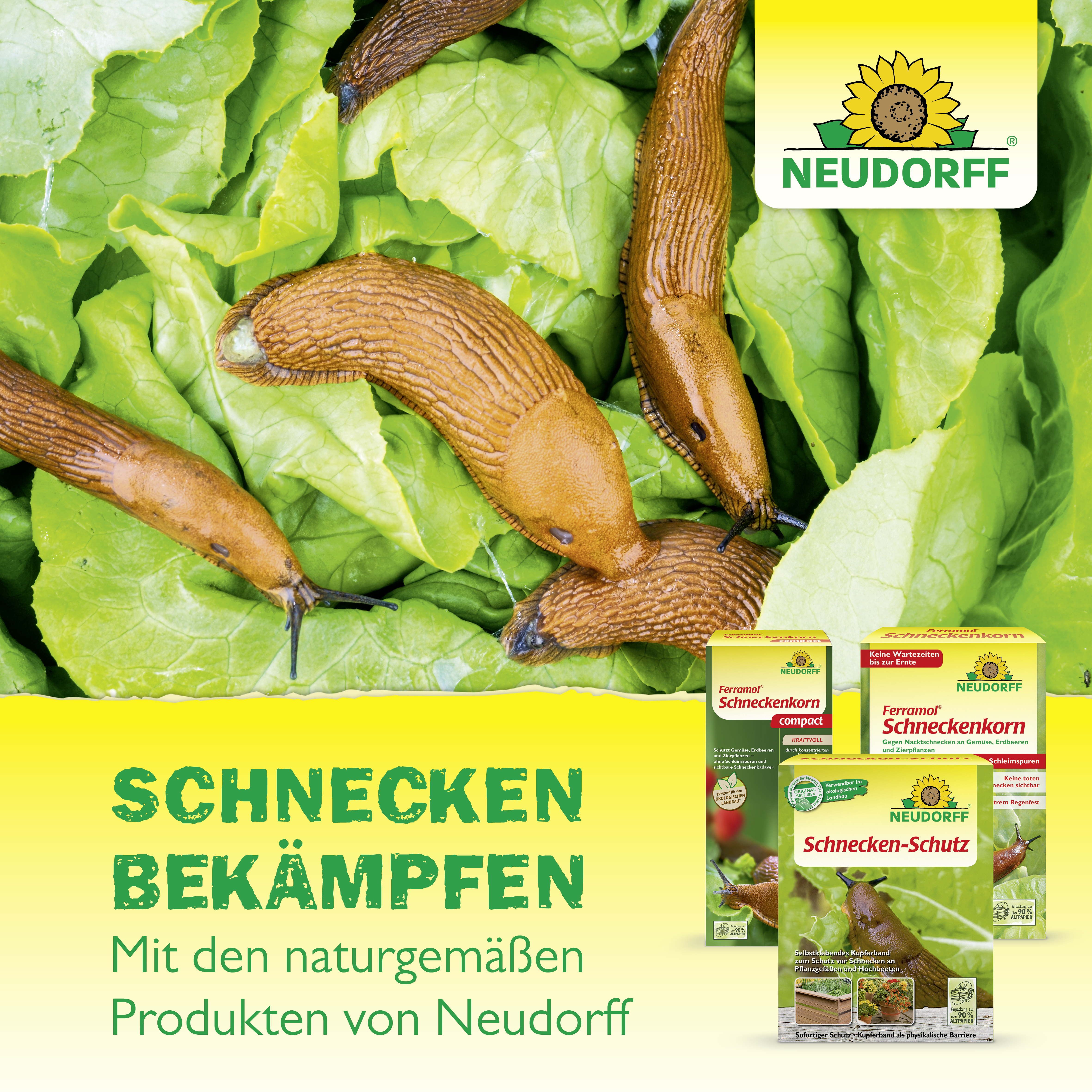 Neudorff Ferramol Schneckenkorn, 2 kg