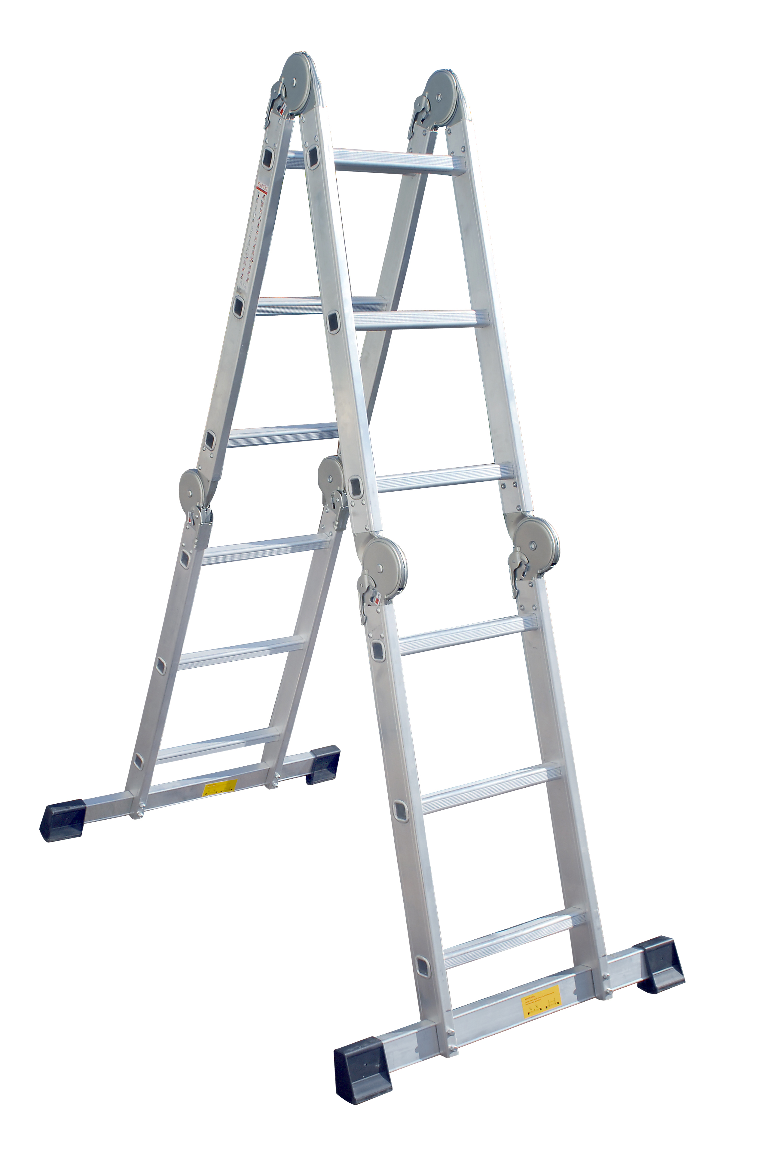 421427-10025_als_Bockleiter Pro-Bau-Tec Alu Vielzweckleiter, 4x3 Sprossen