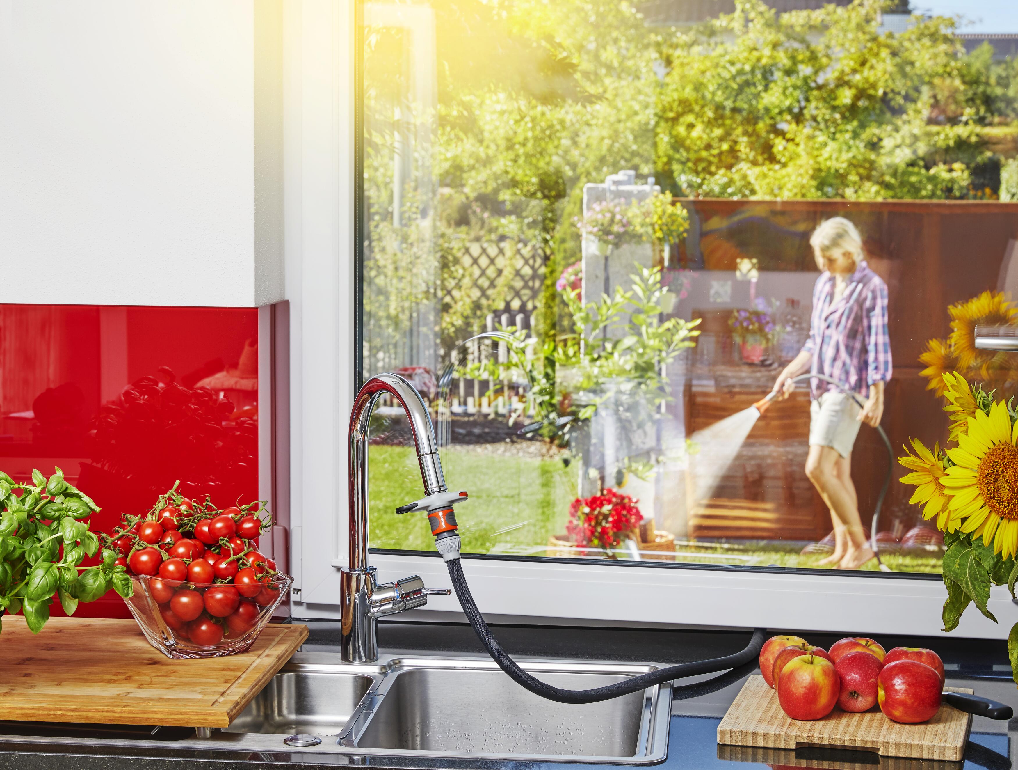 GA150-2452 Gardena Hahnverbinder für Indoor-Wasserhähne