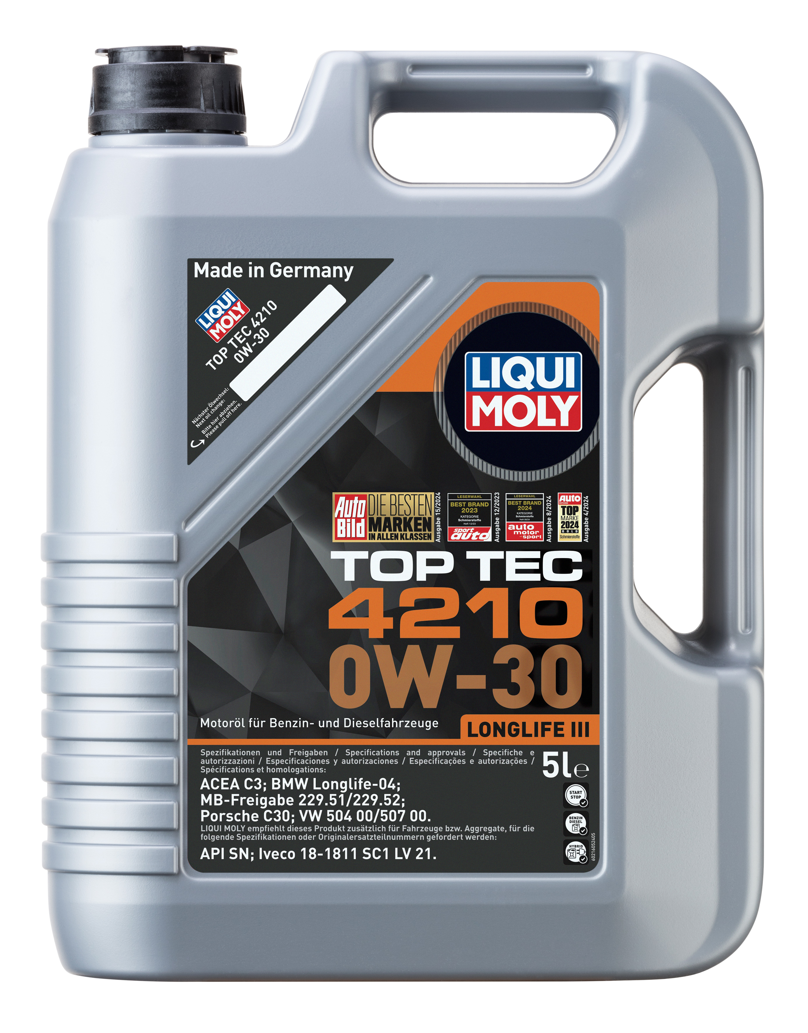 Liqui Moly Top Tec 4210 0W-30 Liqui Moly Top Tec 4210 0W-30