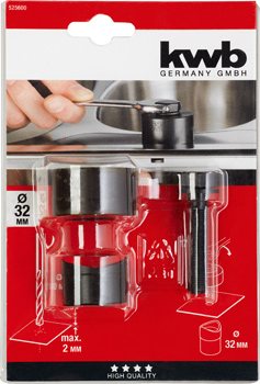 525600-300 Kwb Schraublocher, 32 mm
