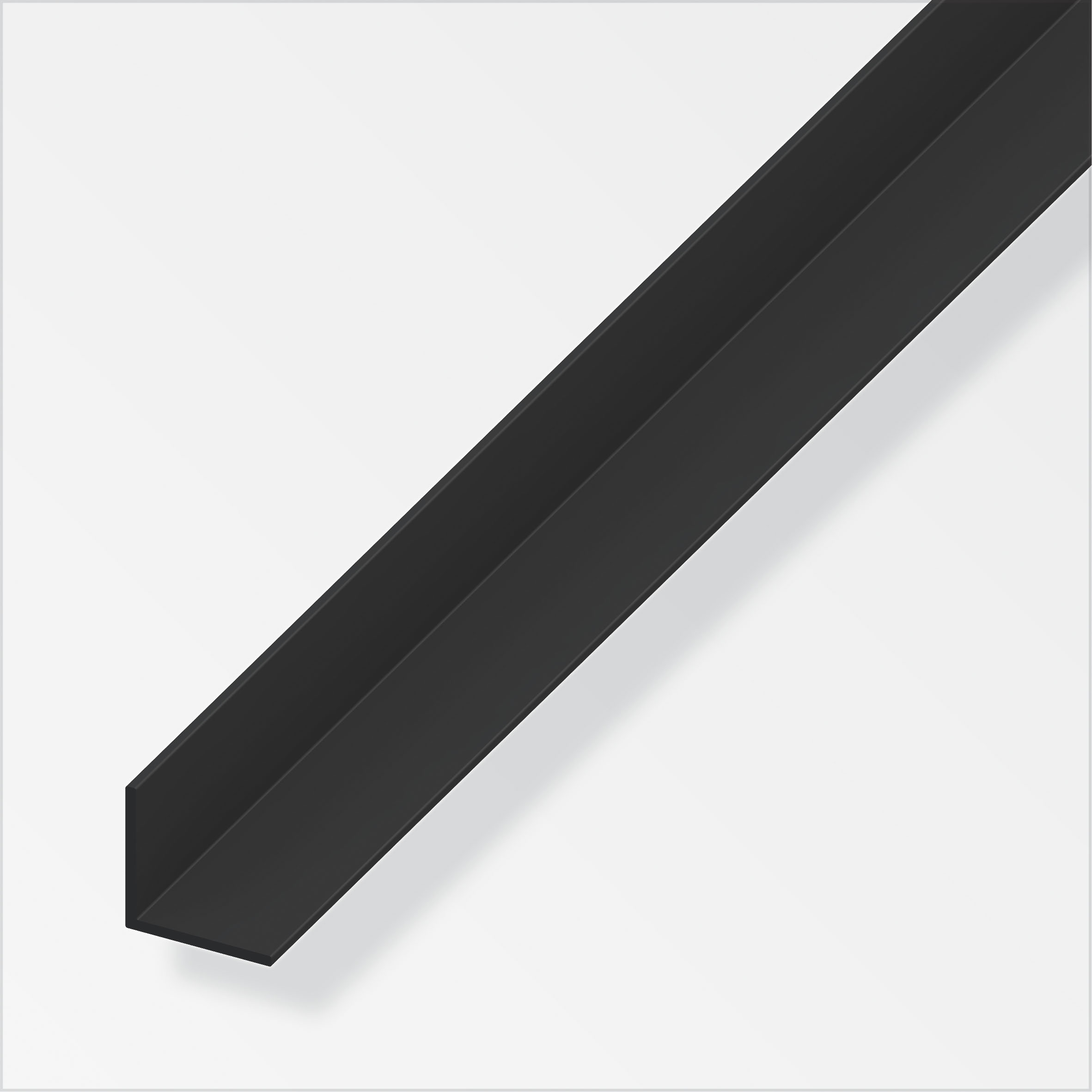 Alfer Winkel 20 x 20 x 1,5 mm, schwarz