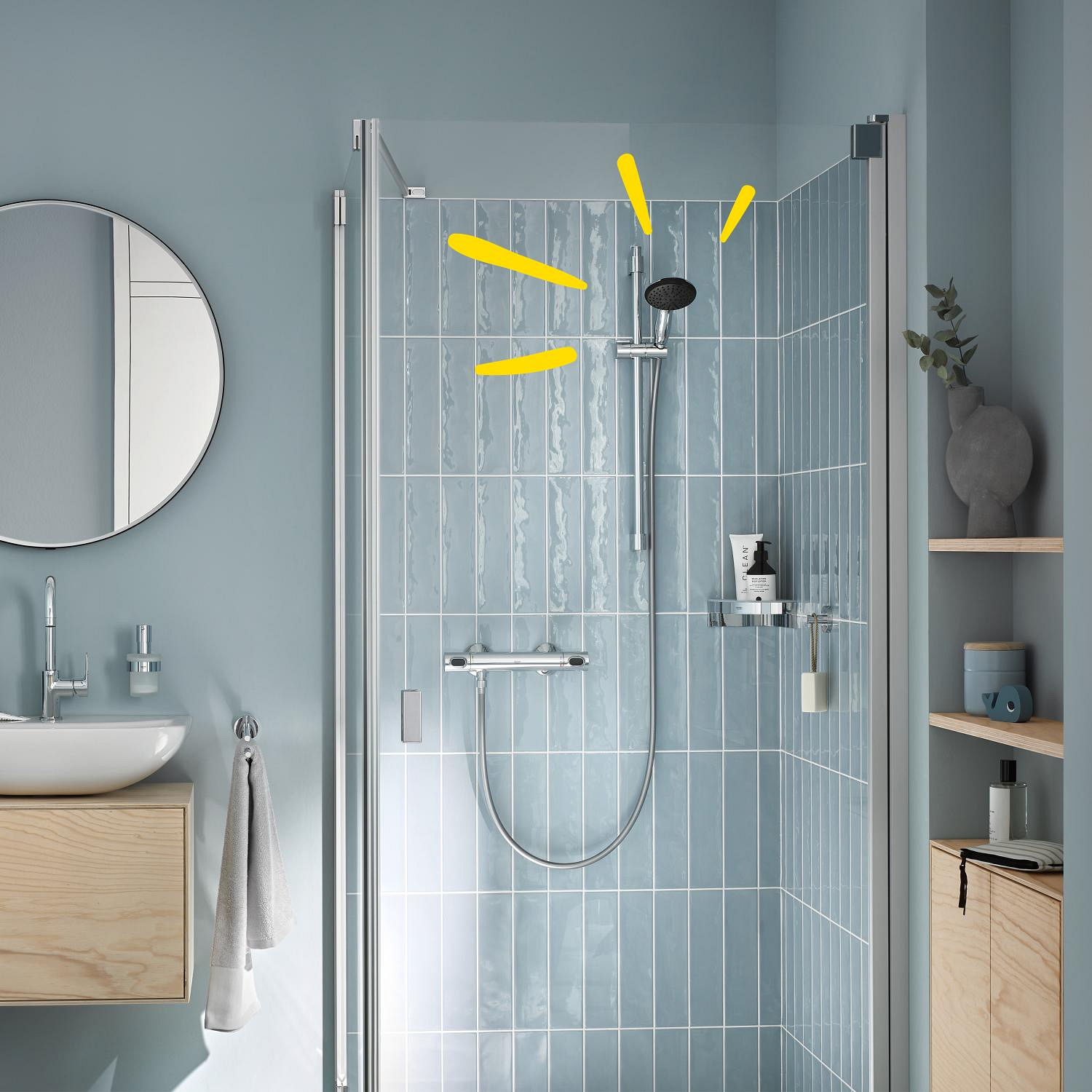Grohe Vitalio Start 110 Handbrause 2 Strahlarten