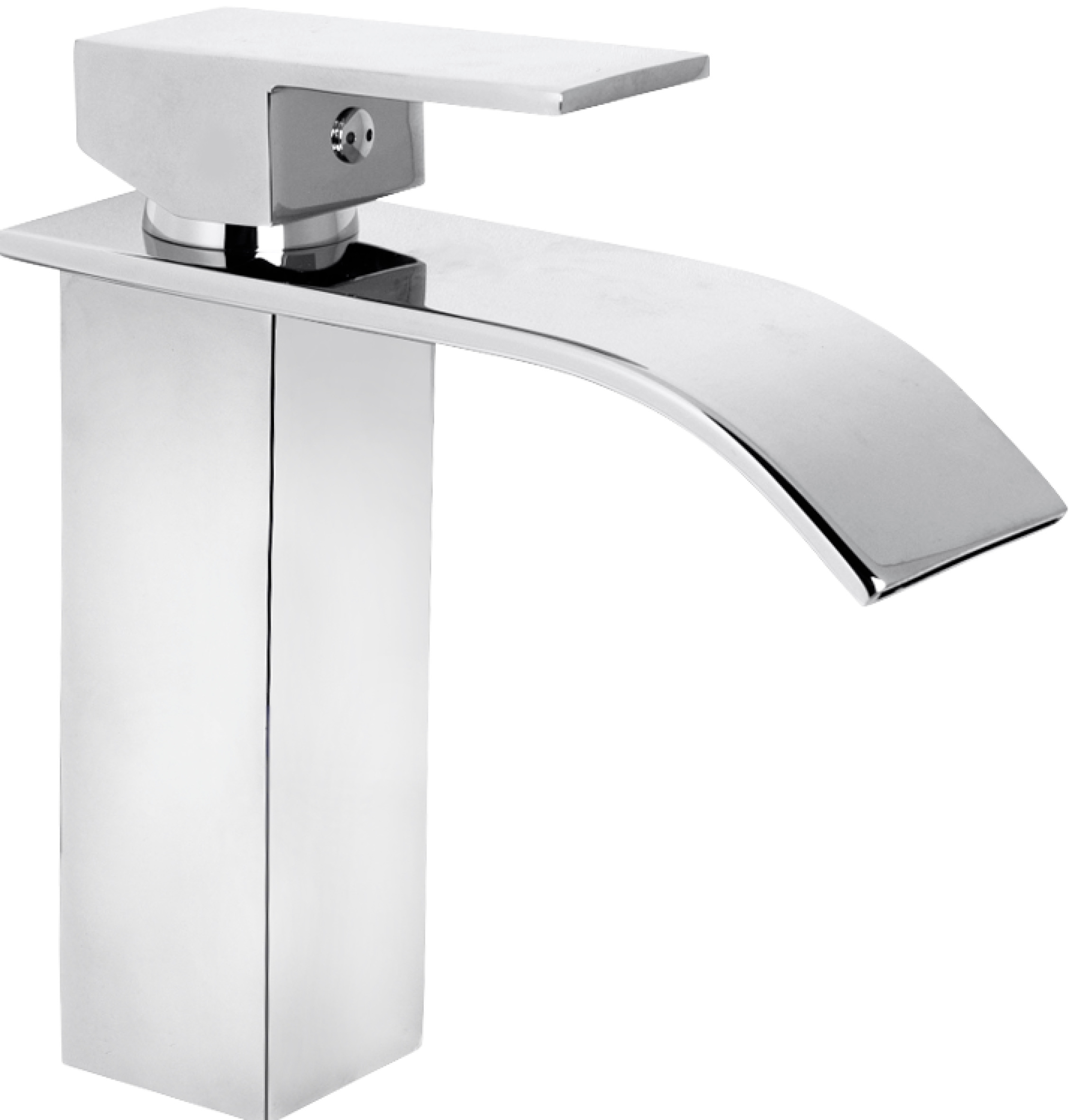 699673-pt1   DESIGN WASCHTISCH-EINHEBELMISCHER  MIT SCHWALL-AUSLAUF