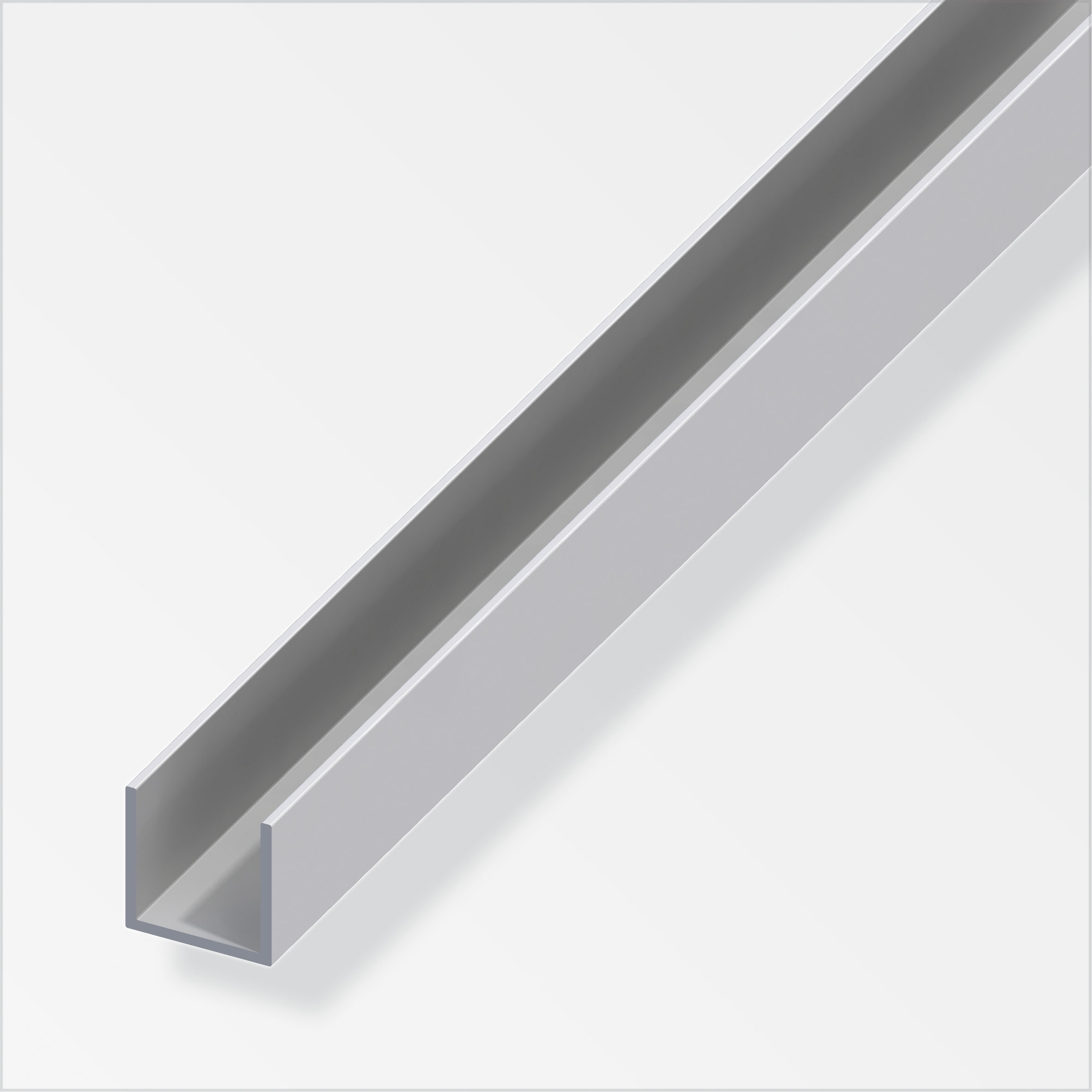 Alfer U Profil 8 x 10,1 x 1,3 mm, silber