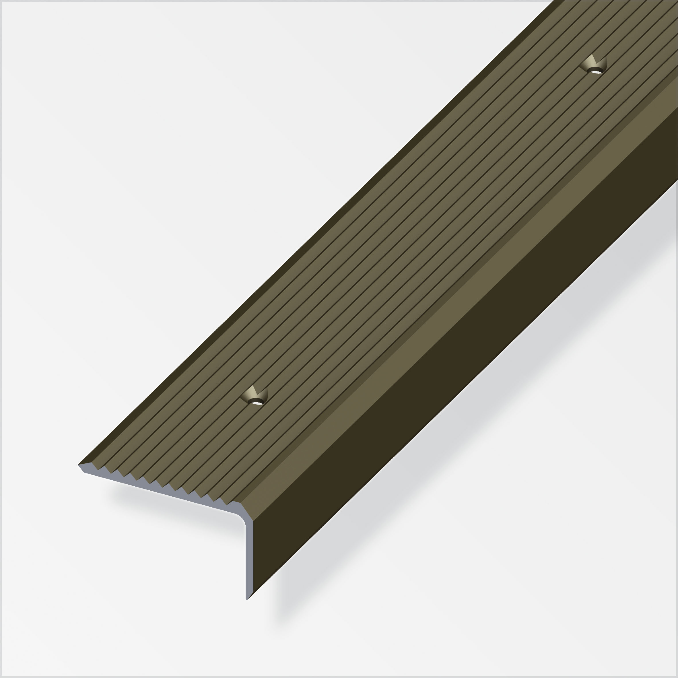 123434_Treppen-Profil Alfer Treppen-Profil 41 x 23 mm, bronze