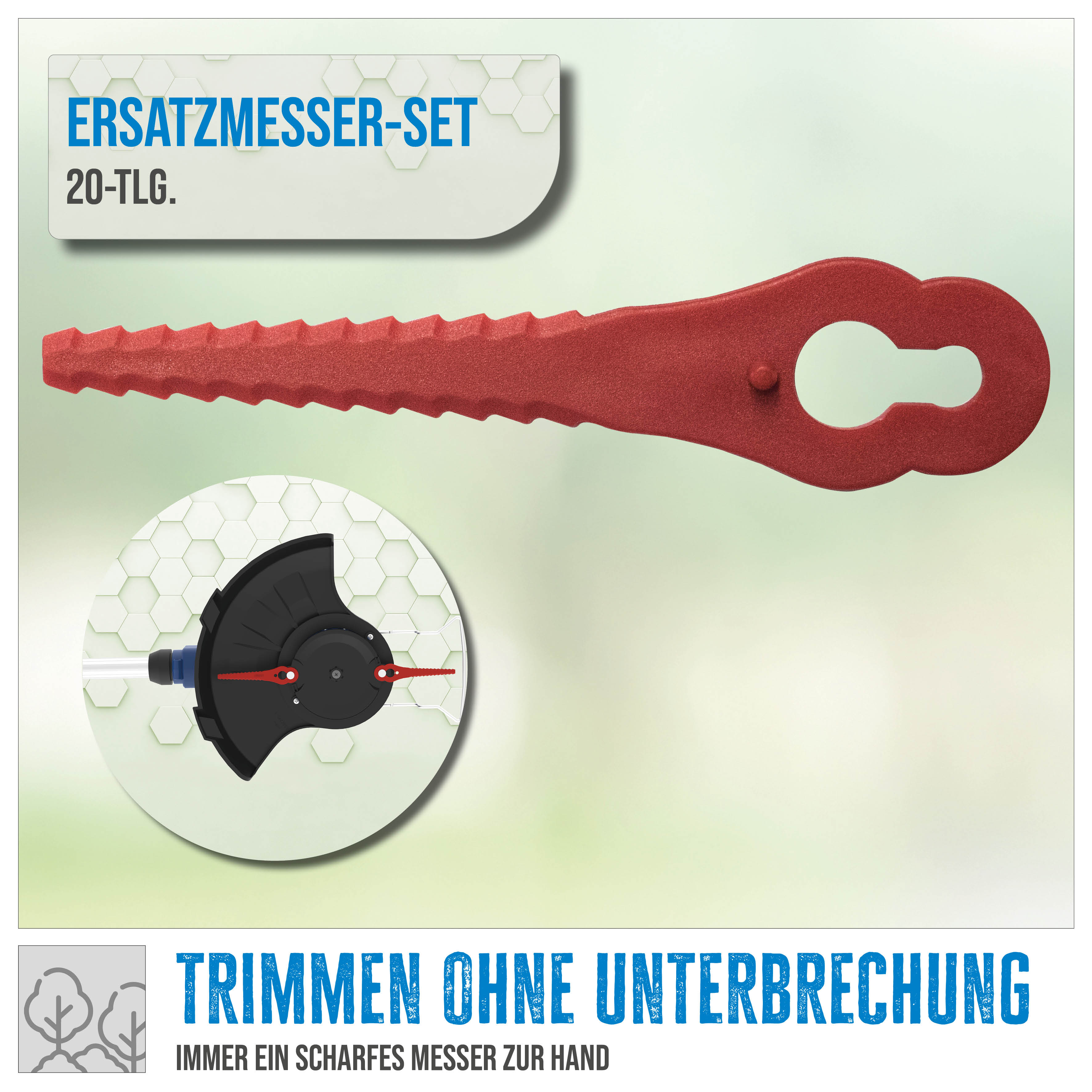 Güde Ersatzmesser-Set 20-TLG Güde Ersatzmesser-Set 20-TLG
