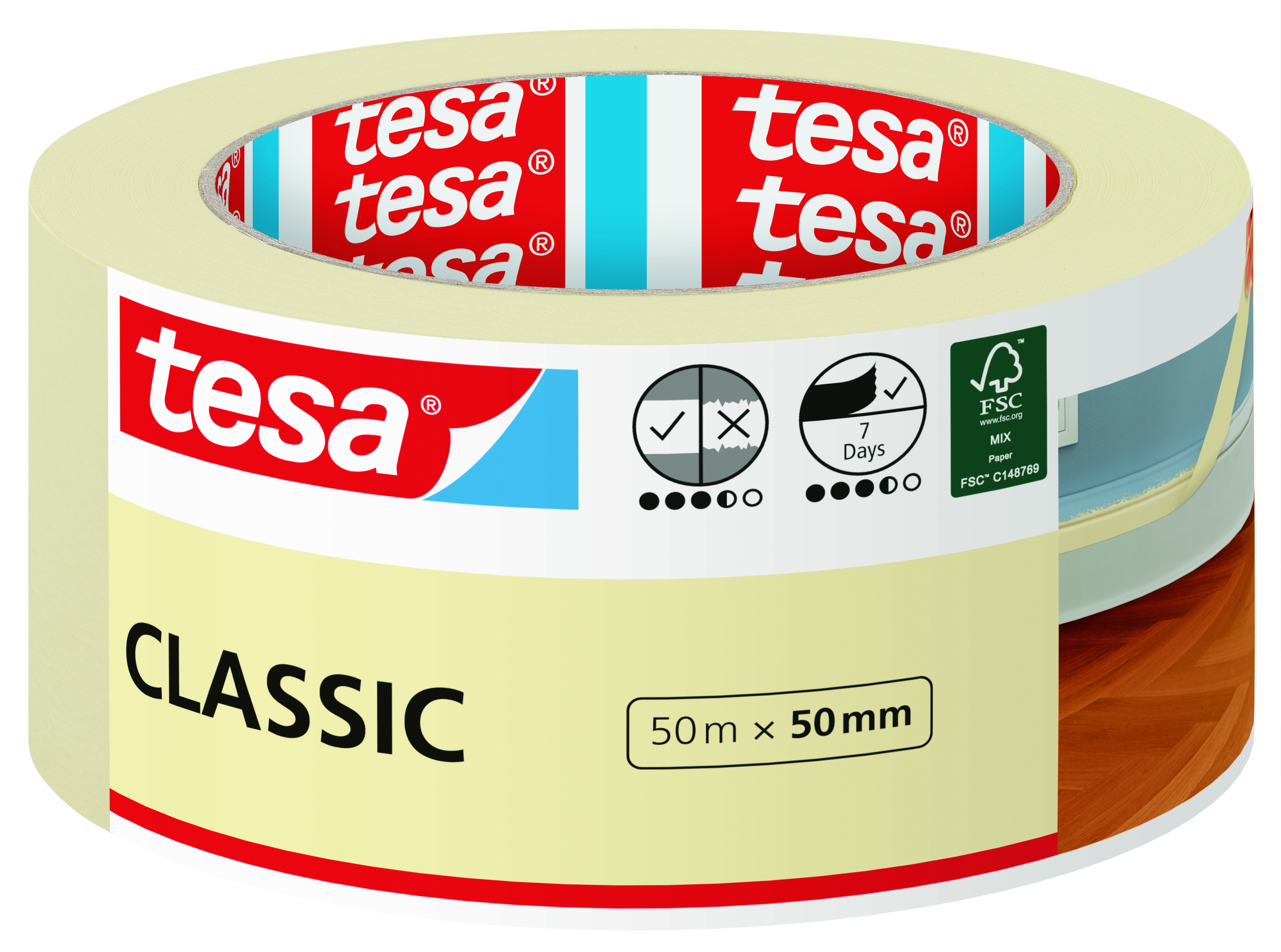 tesa Malerband 50 m x 50 mm tesa Malerband 50 m x 50 mm