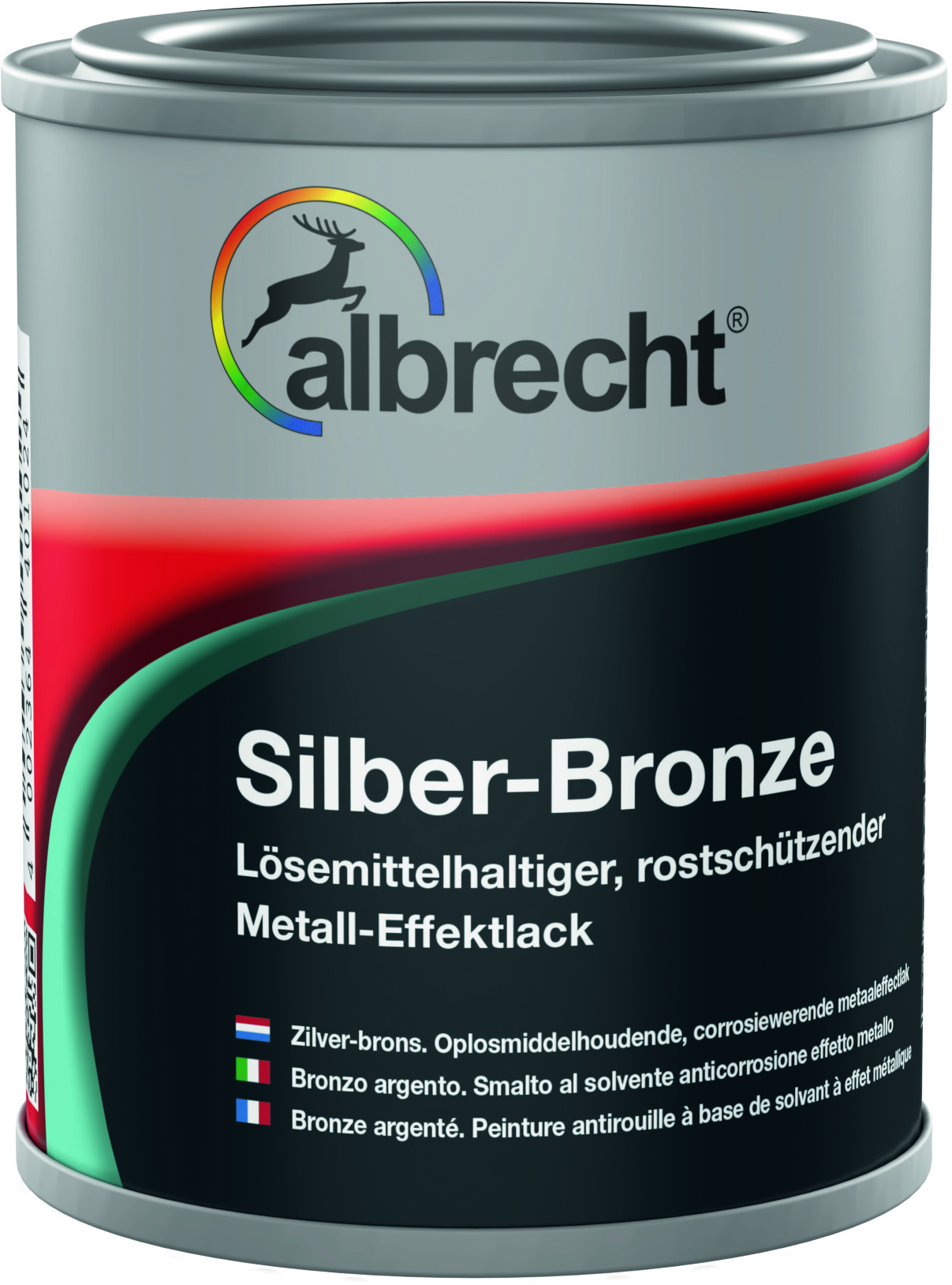 Albrecht Lack silber-Bronze, glänzend, 125 ml