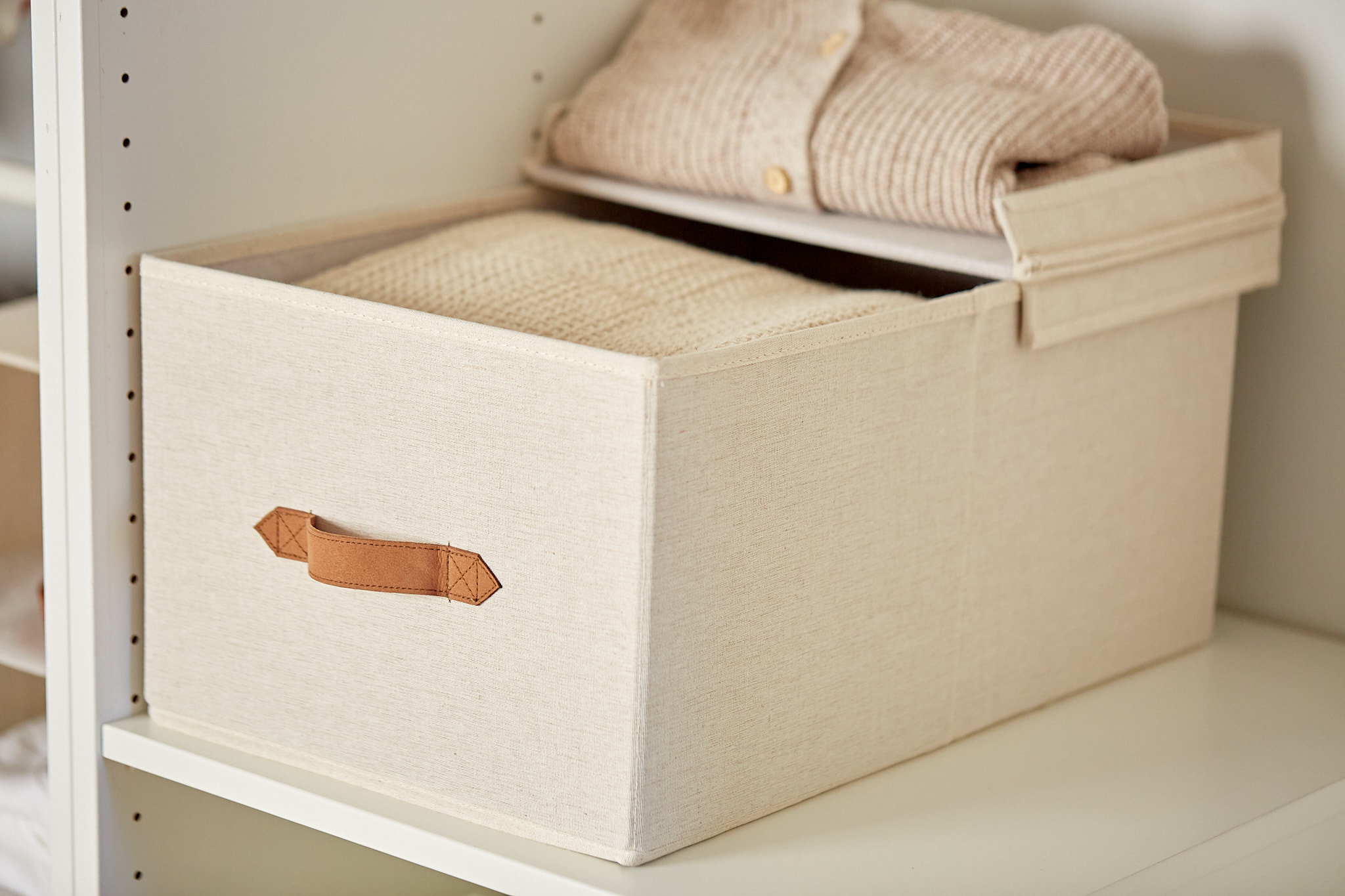 Store It Premium Natur Ordnungsbox mit Klappdeckel Store It Premium Natur Ordnungsbox mit Klappdeckel